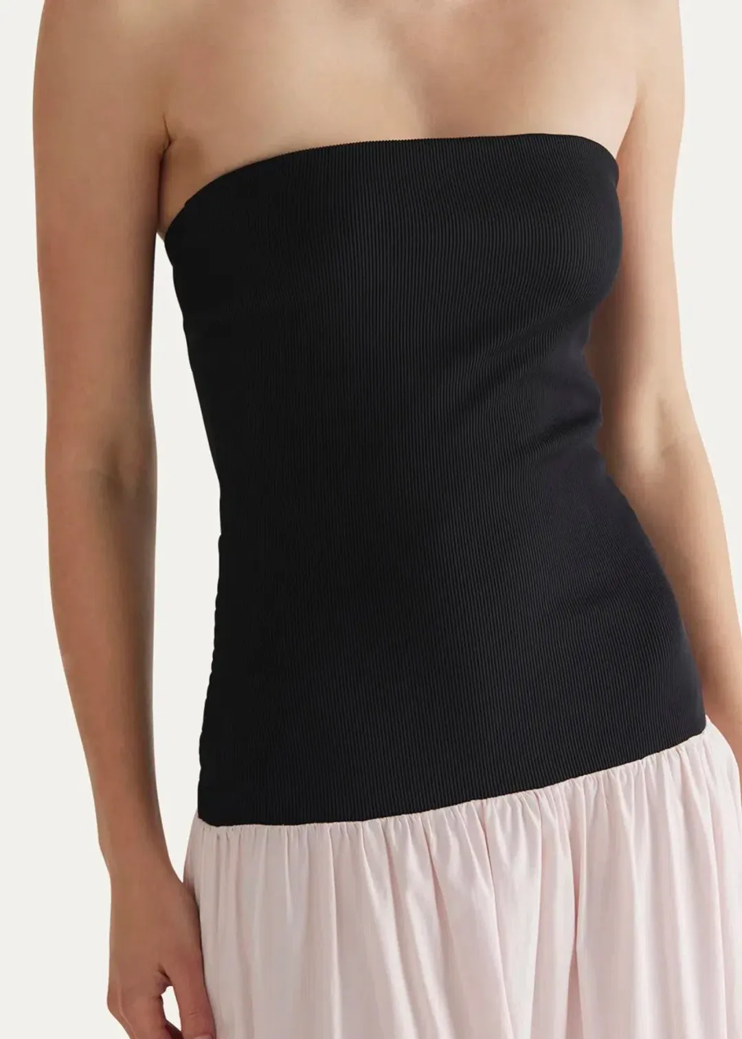 ANNA QUAN Amyra Strapless Dress Peony Pink 6 for rent on The Volte - main image