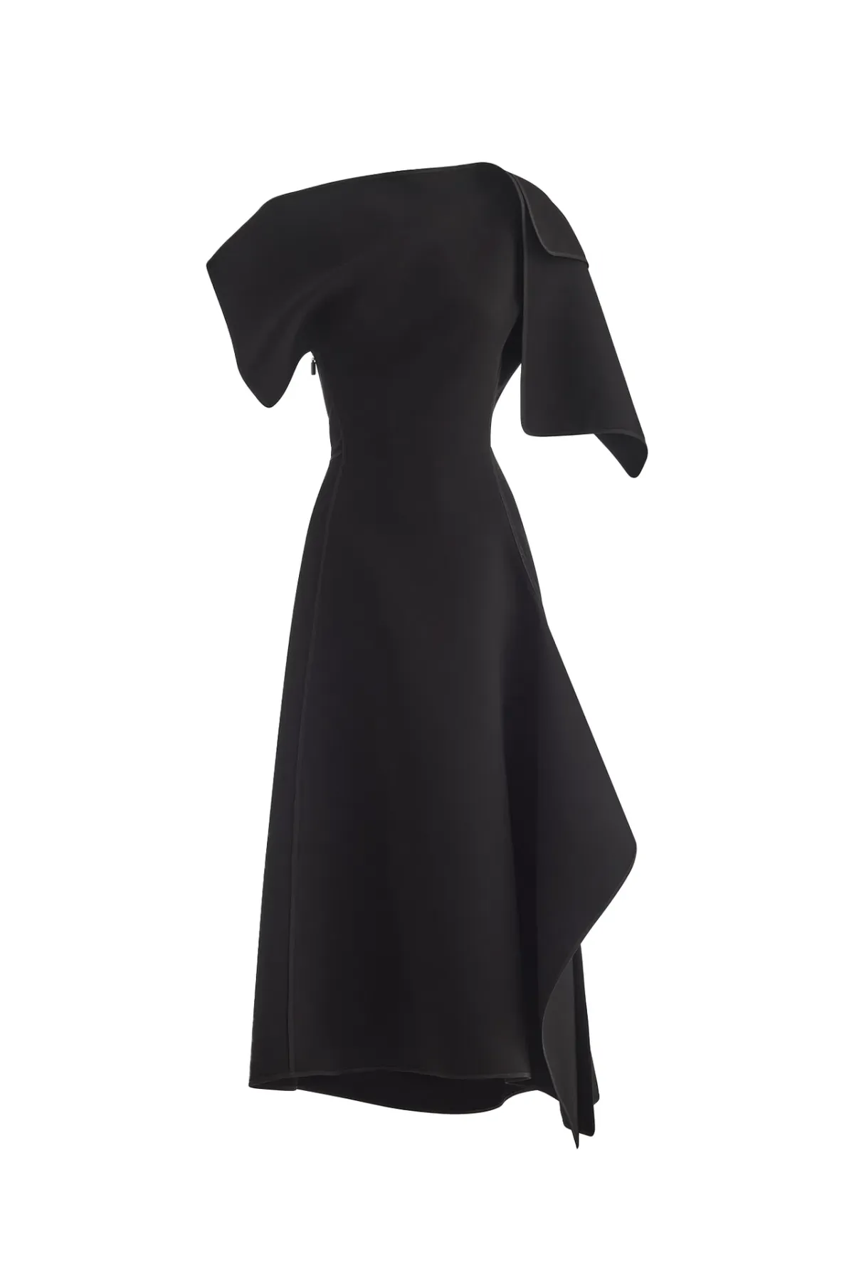 Maticevski Diadem Midi Dress in Black Size AU 14 - Image 4