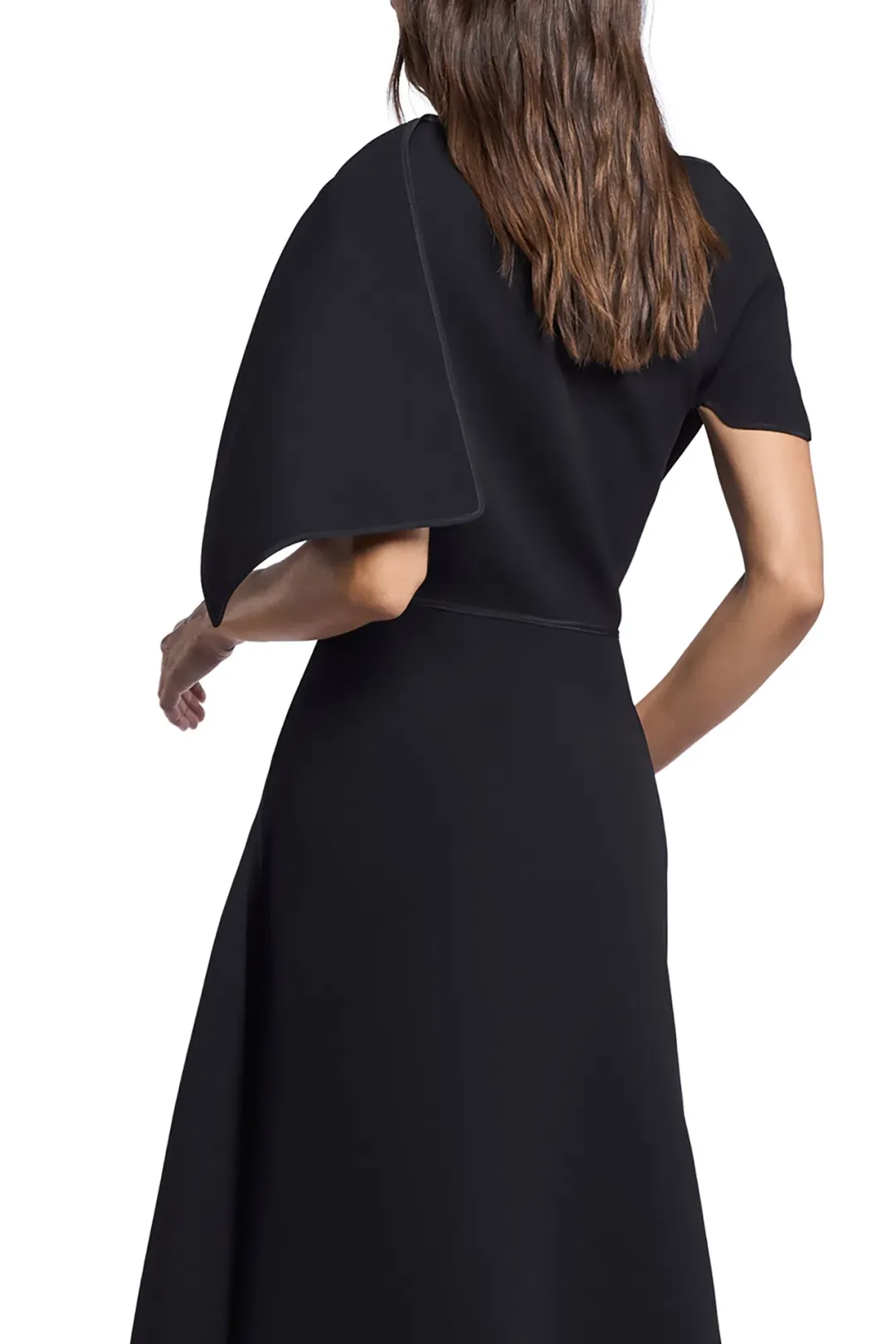 Maticevski Diadem Midi Dress in Black Size AU 14 for rent on The Volte - main image