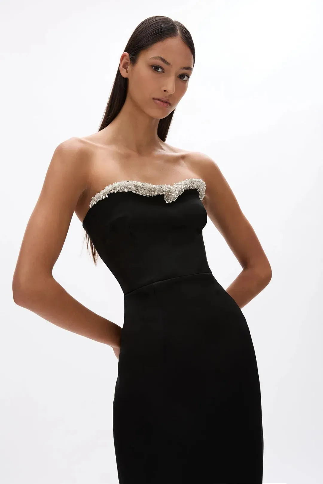 Rachel Gilbert Lorna Dress in black size 5 AU 16 for rent on The Volte - main image