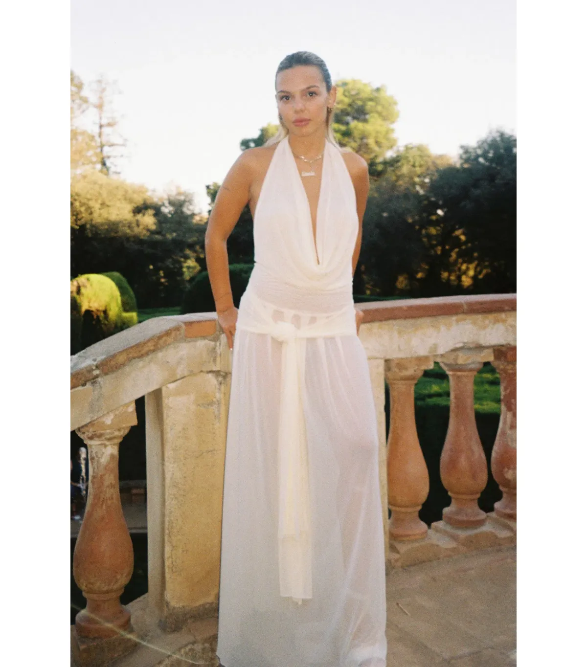 Raphella Santana The Hera Dress Beige Size S / AU 8 - Image 2