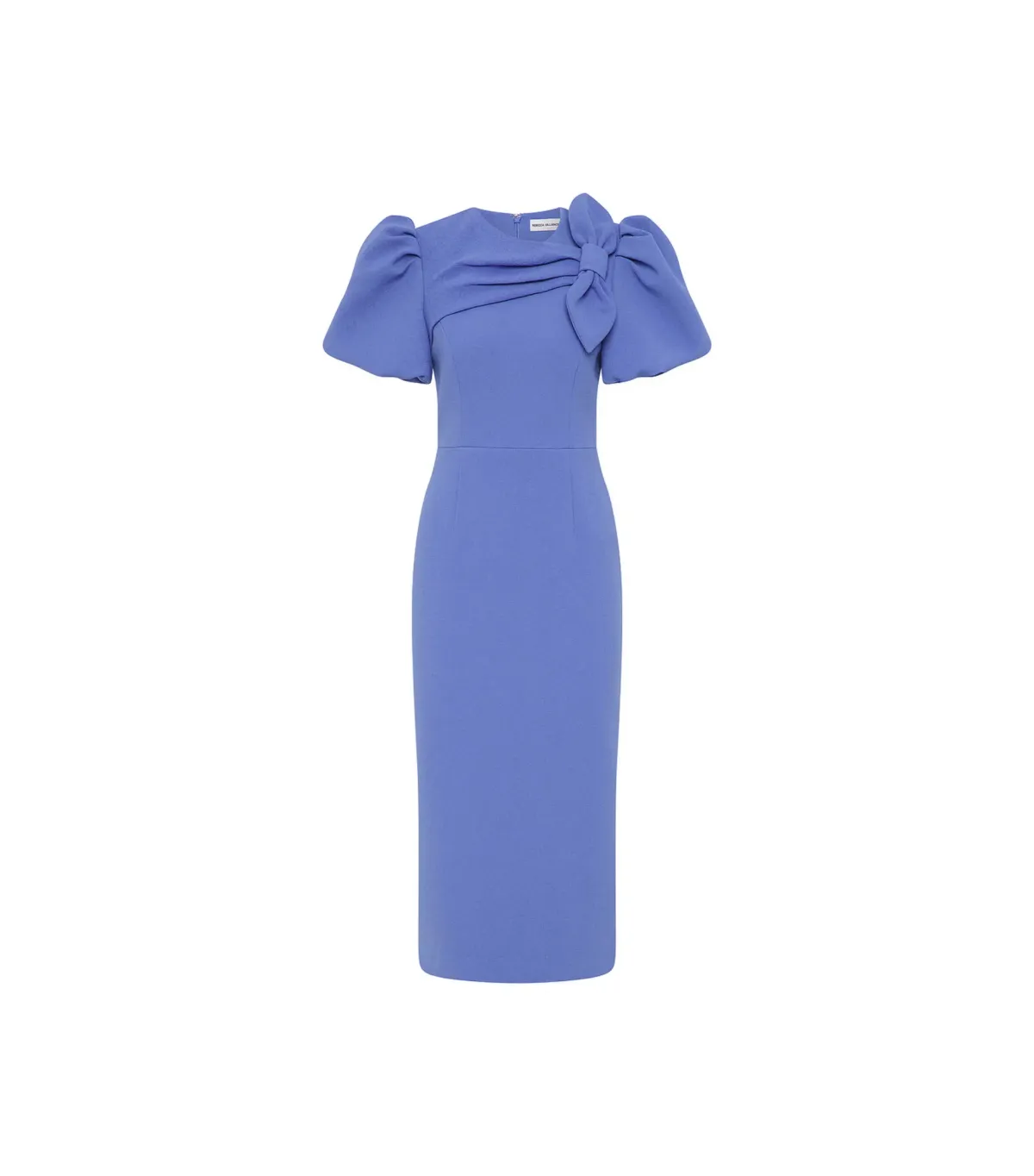 Rebecca Vallance Violetta Midi Dress in Periwinkle Blue Size AU 10 - Image 5