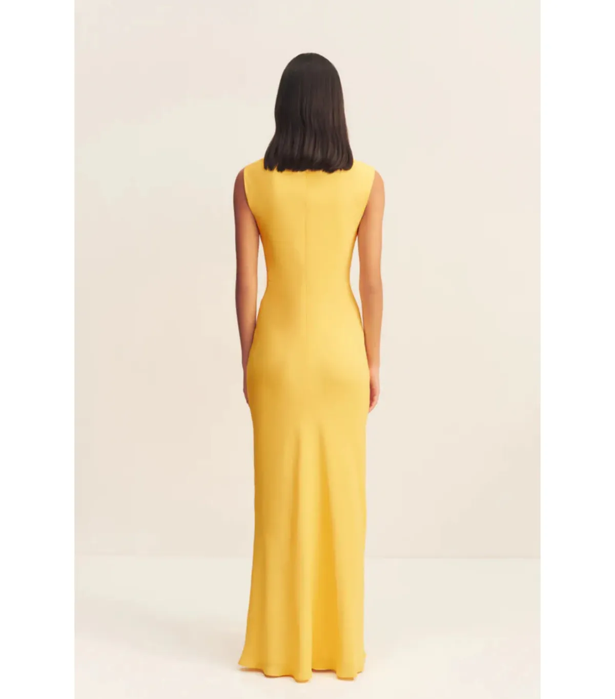 Shona Joy Pierce Sleeveless Maxi Dress in Sunflower Size AU 8 - Image 5