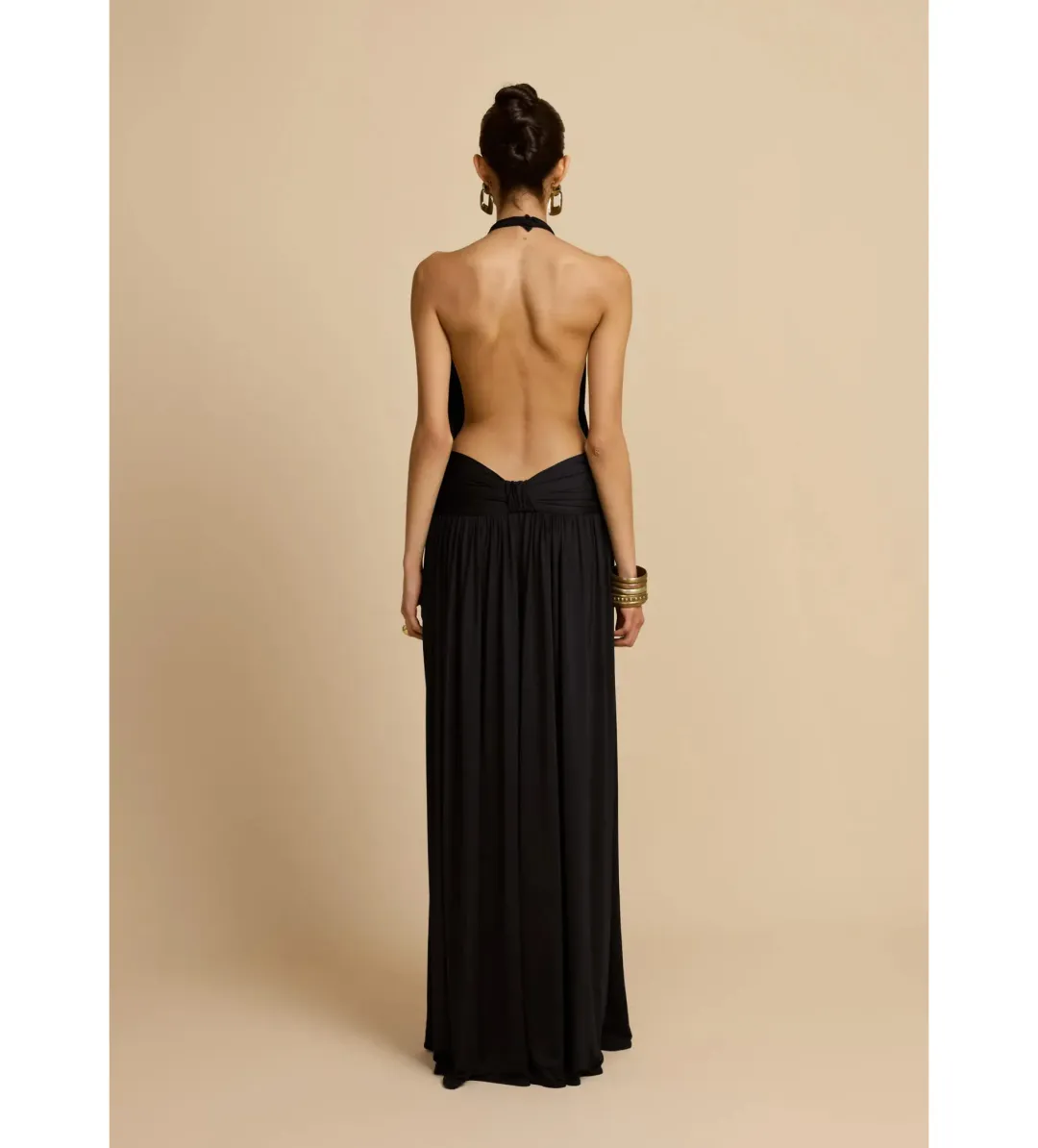 Arcina Ori Santina Maxi Dress Black Size S / AU 8 for rent on The Volte - main image