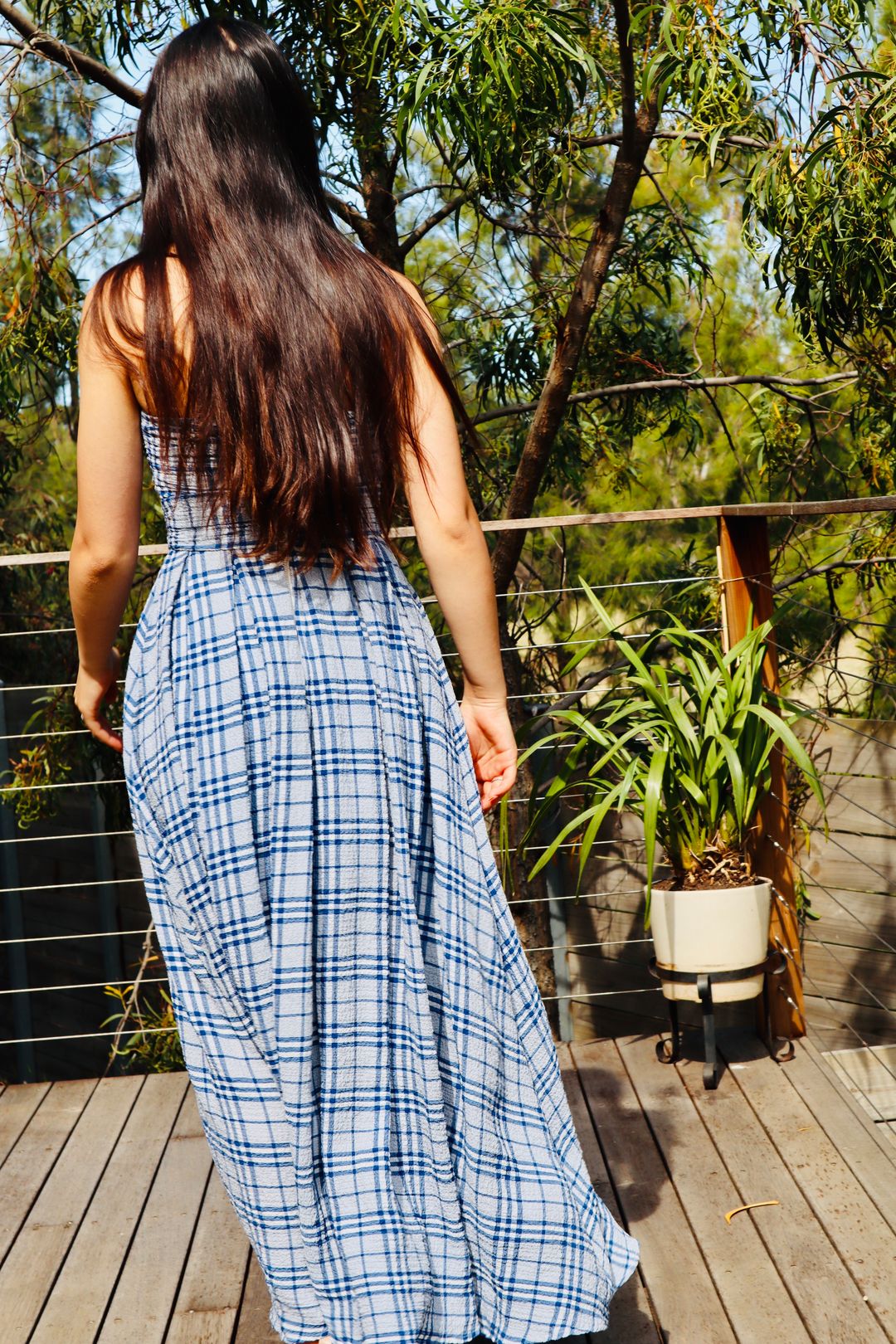 Mossman CROSSING PATHS MAXI DRESS Size 6-8 for rent on The Volte - main image