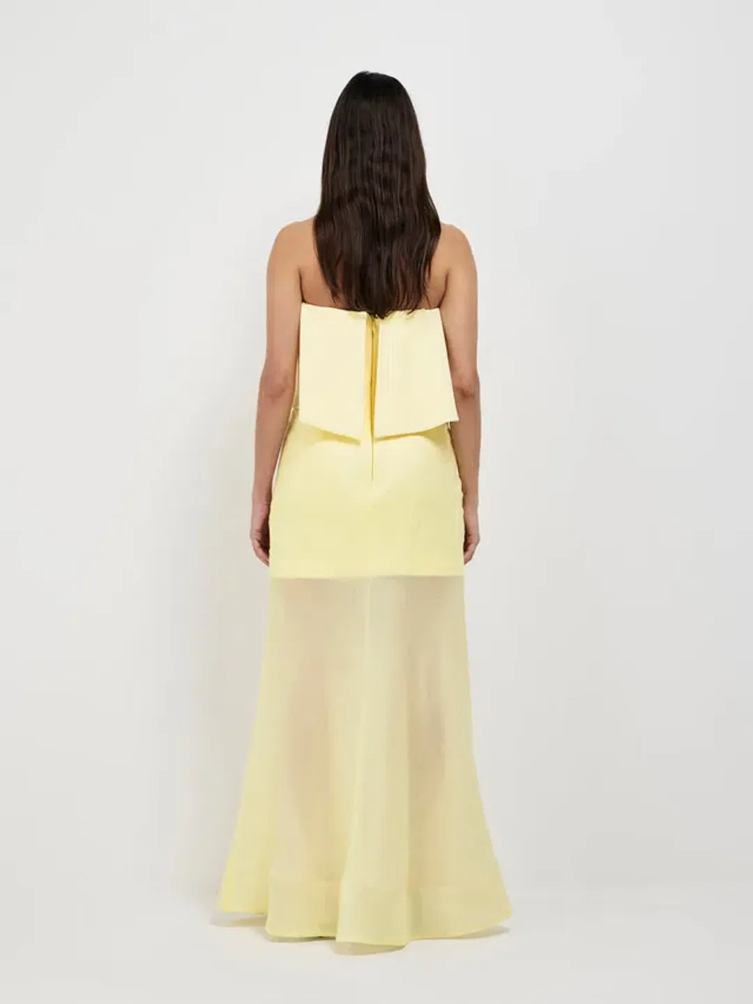 Sheike Gemini Dress Yellow Size 16  for rent on The Volte - main image