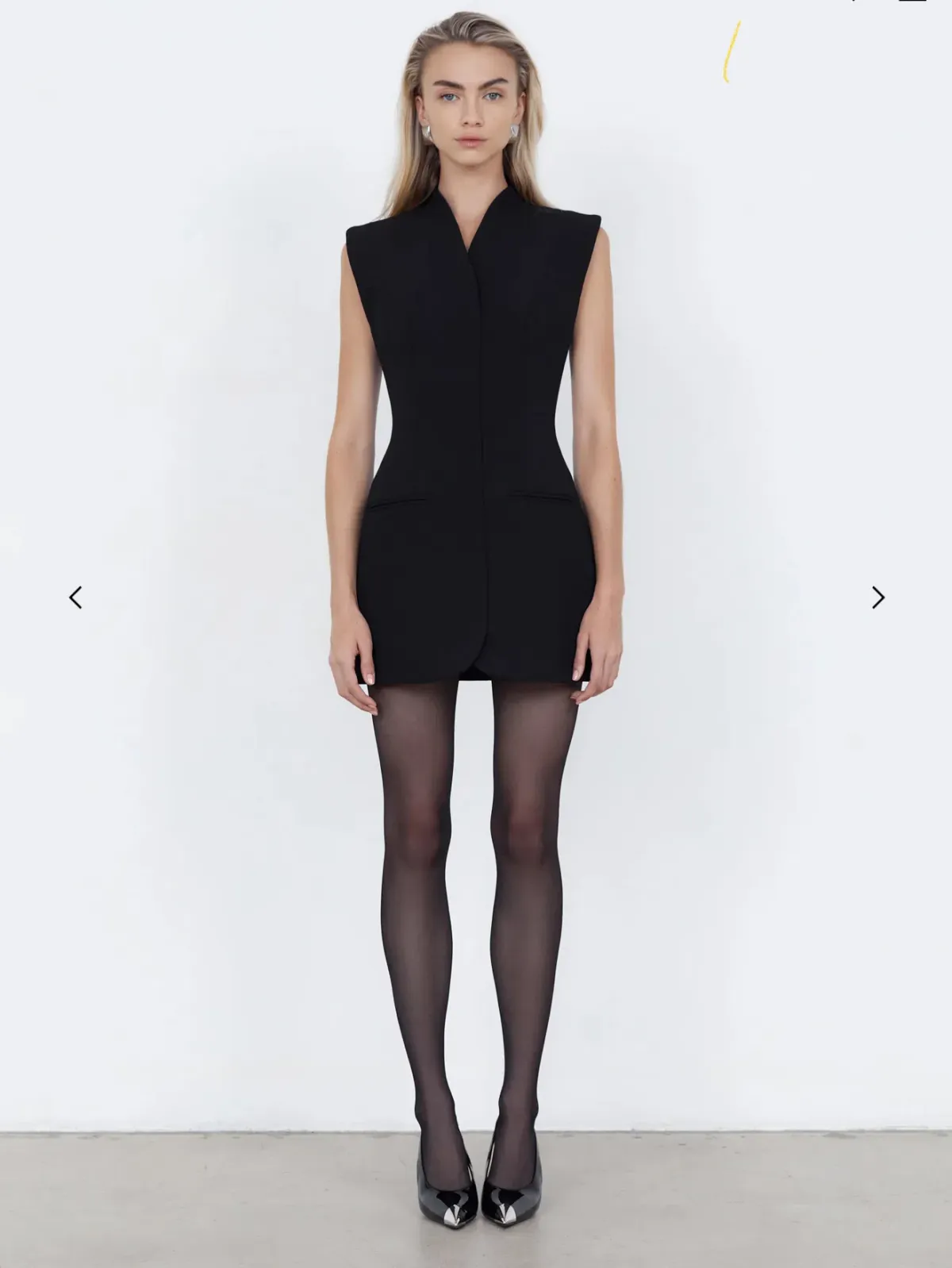 The Cross Mini Dress Black Size 16  - Image 1