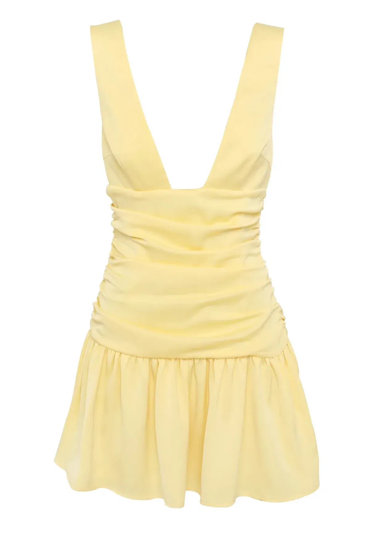Sasha Therse Flora Mini Dress Yellow Size S/Au 8 - Image 5