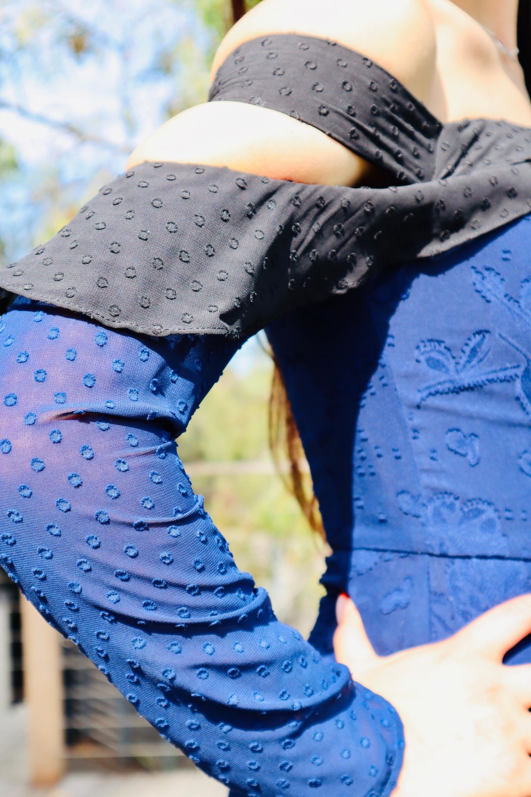 Mossman MOOD SWING Electric blue dress SIZE 6-8 for rent on The Volte - main image