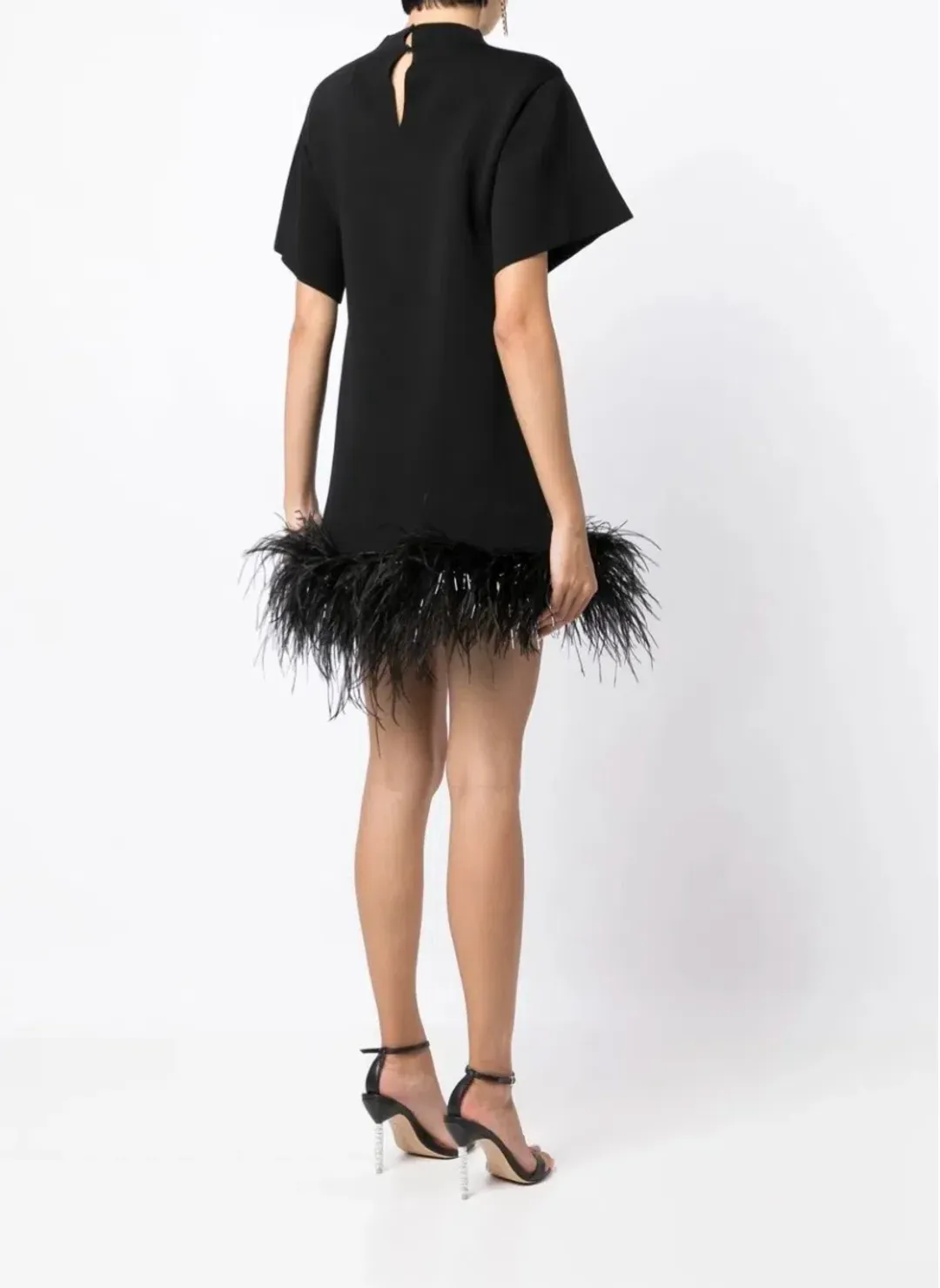 Rachel Gilbert Rita Mini Dress Black Size L / AU 14 for rent on The Volte - main image