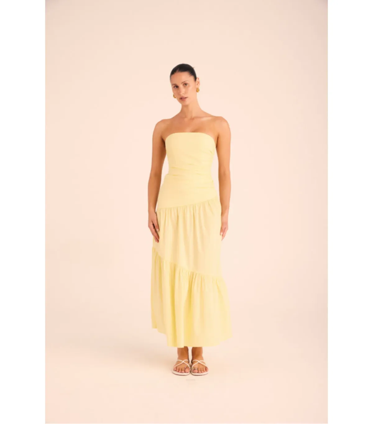 Lakeyo Gilat Maxi Dress Yellow Size M / AU 10 - Image 1