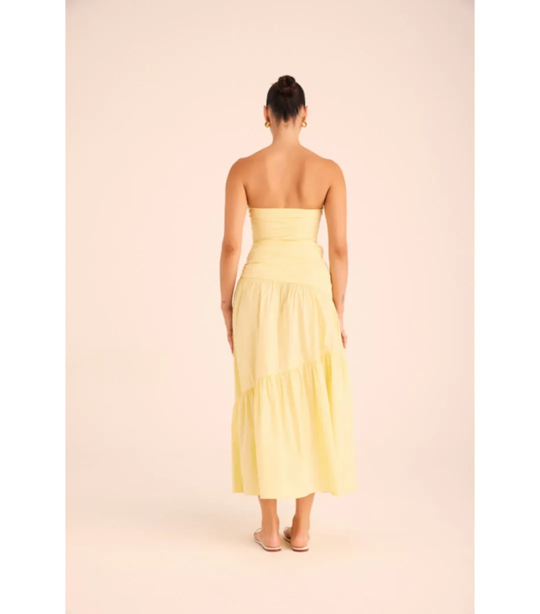 Lakeyo Gilat Maxi Dress Yellow Size M / AU 10 for rent on The Volte - main image