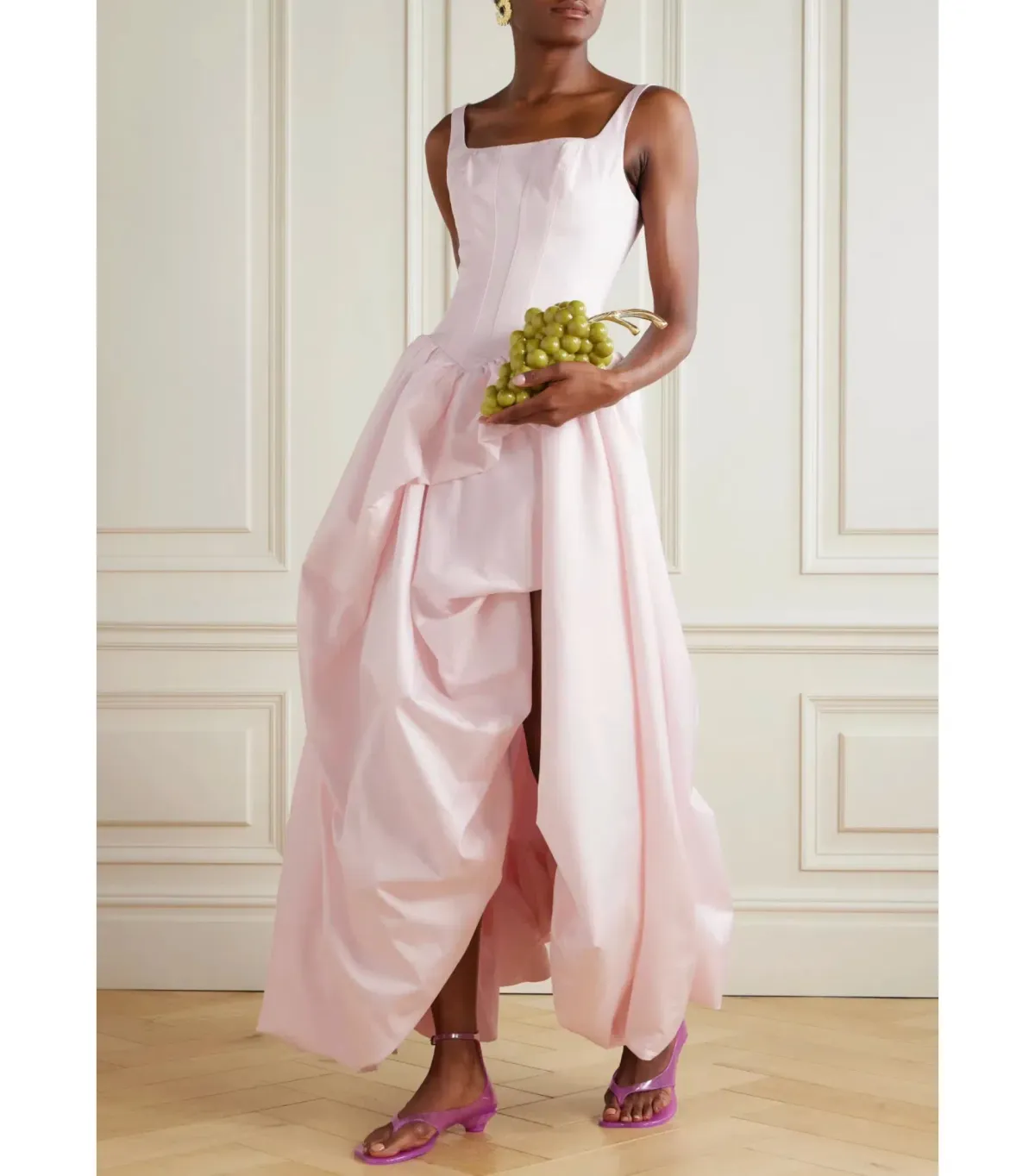 Aje Alani Maxi Gown in Pastel Pink Size AU 6  - Image 1