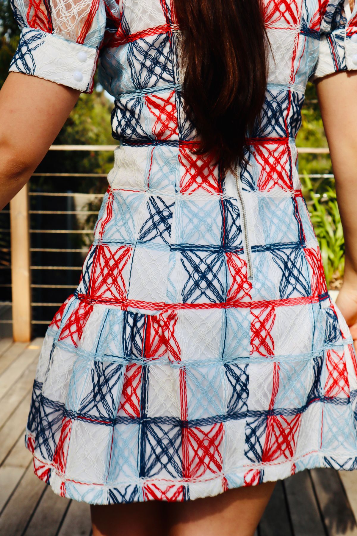 Mossman The Equal Angles Mini Dress Multi Size 6 - Image 4