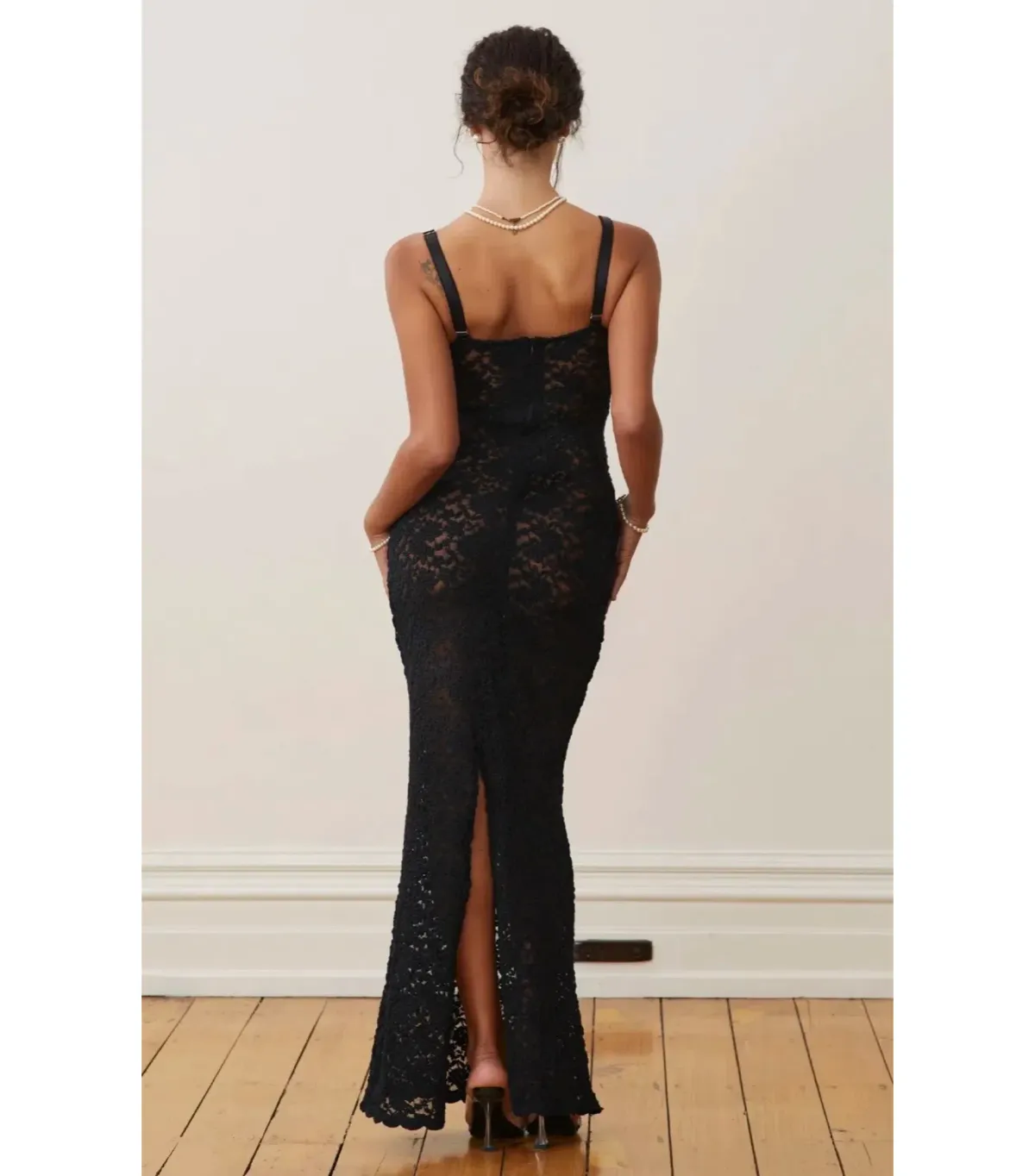 Arcinaori Margot Maxi Dress Black Size Small / AU 8  - Image 4