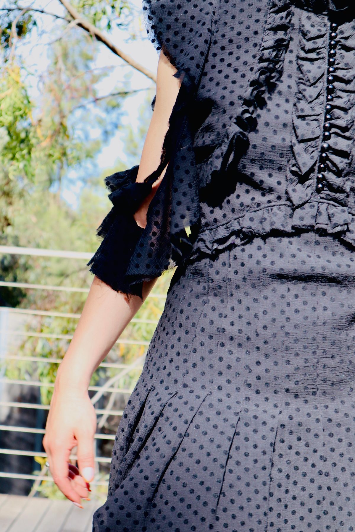 Mossman She Spotted Me Dress Black Size 8 - Image 7