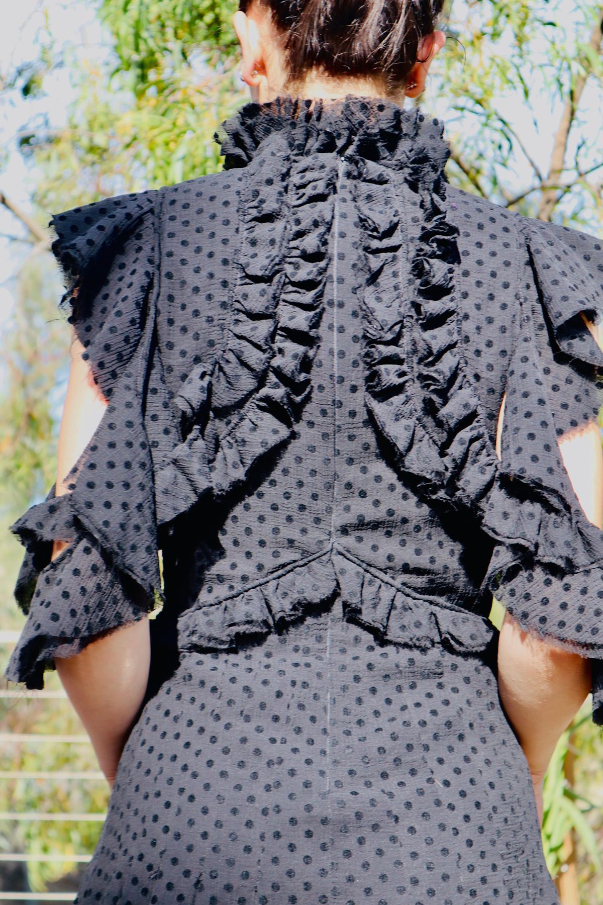 Mossman She Spotted Me Dress Black Size 8 - Image 10