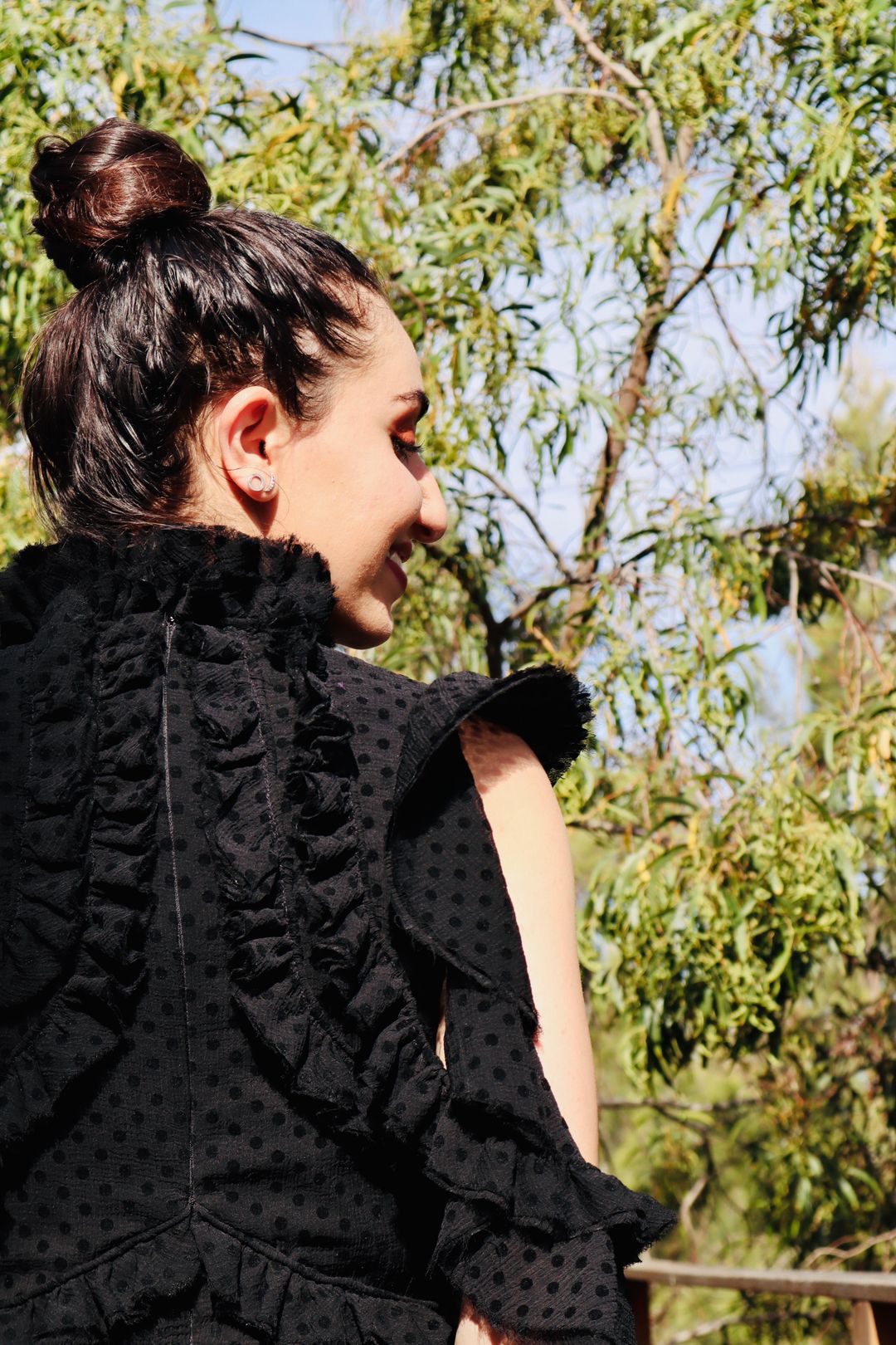 Mossman She Spotted Me Dress Black Size 8 for rent on The Volte - main image