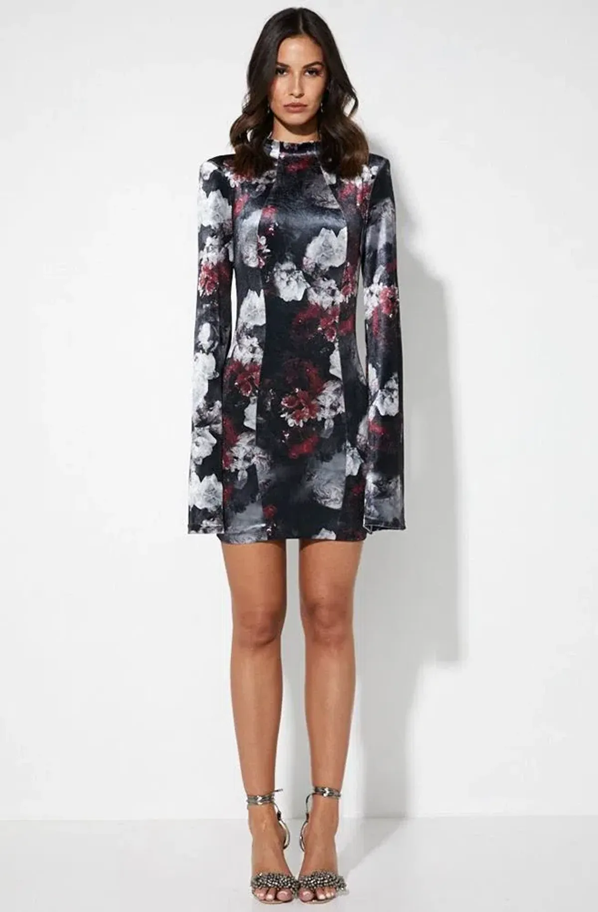 Mossman The Poison Arrow Mini Dress Floral Print Size 6 - Image 1