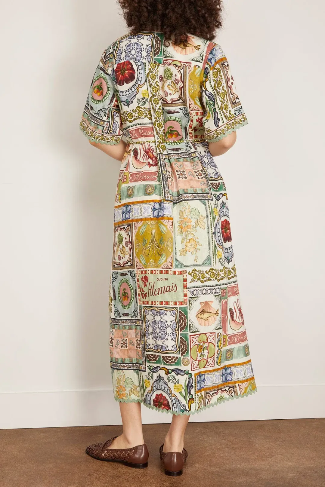 Alemais Tommasina Shirtdress Multi Size 12  for rent on The Volte - main image