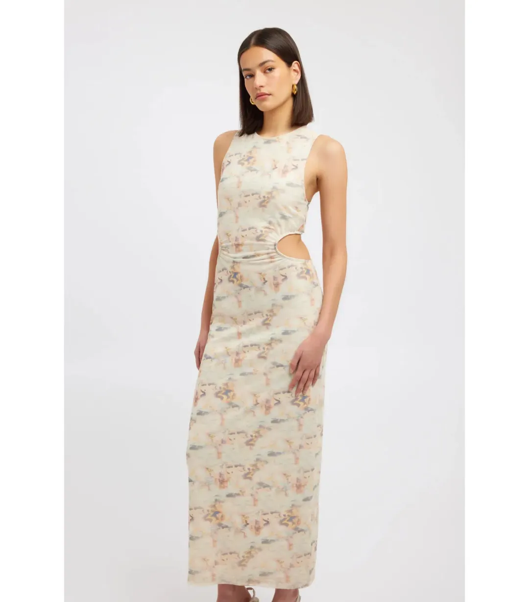 Kookai Nala Maxi Dress Multi Size AU 12 for rent on The Volte - main image