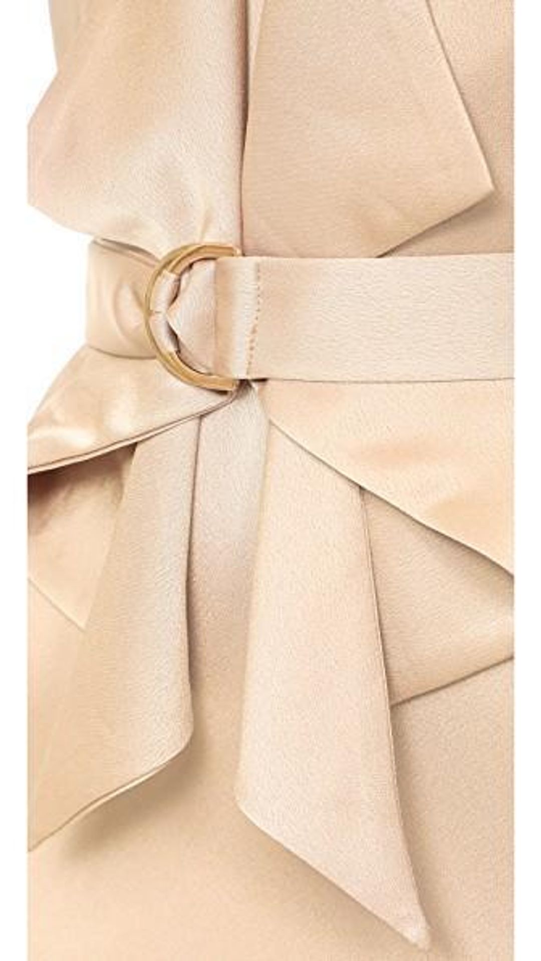 MISHA Carrie Dress Gold Size 8/S for rent on The Volte - main image