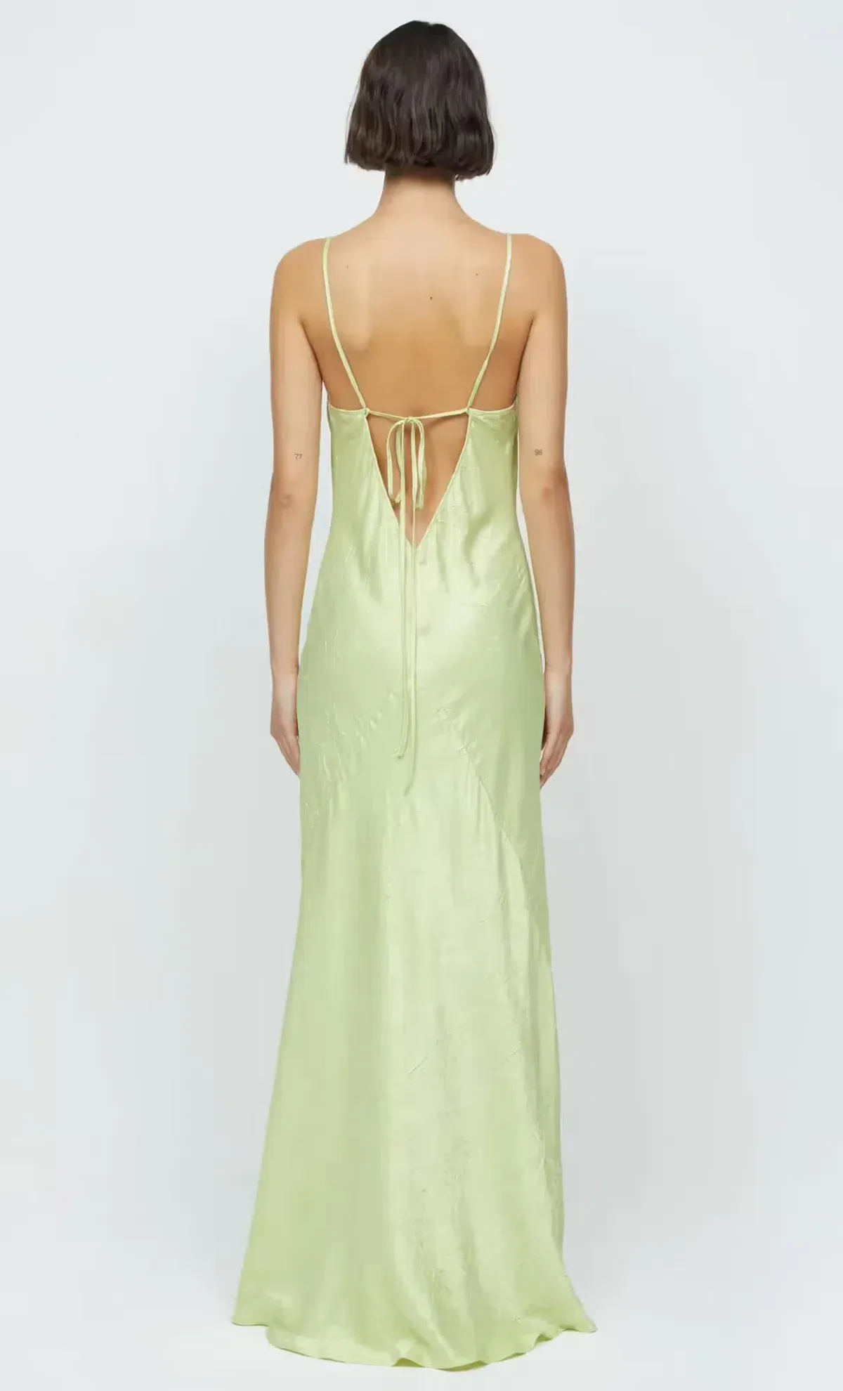 Bec & Bridge Lani Maxi Dress Lime Green Size 6 - Image 3