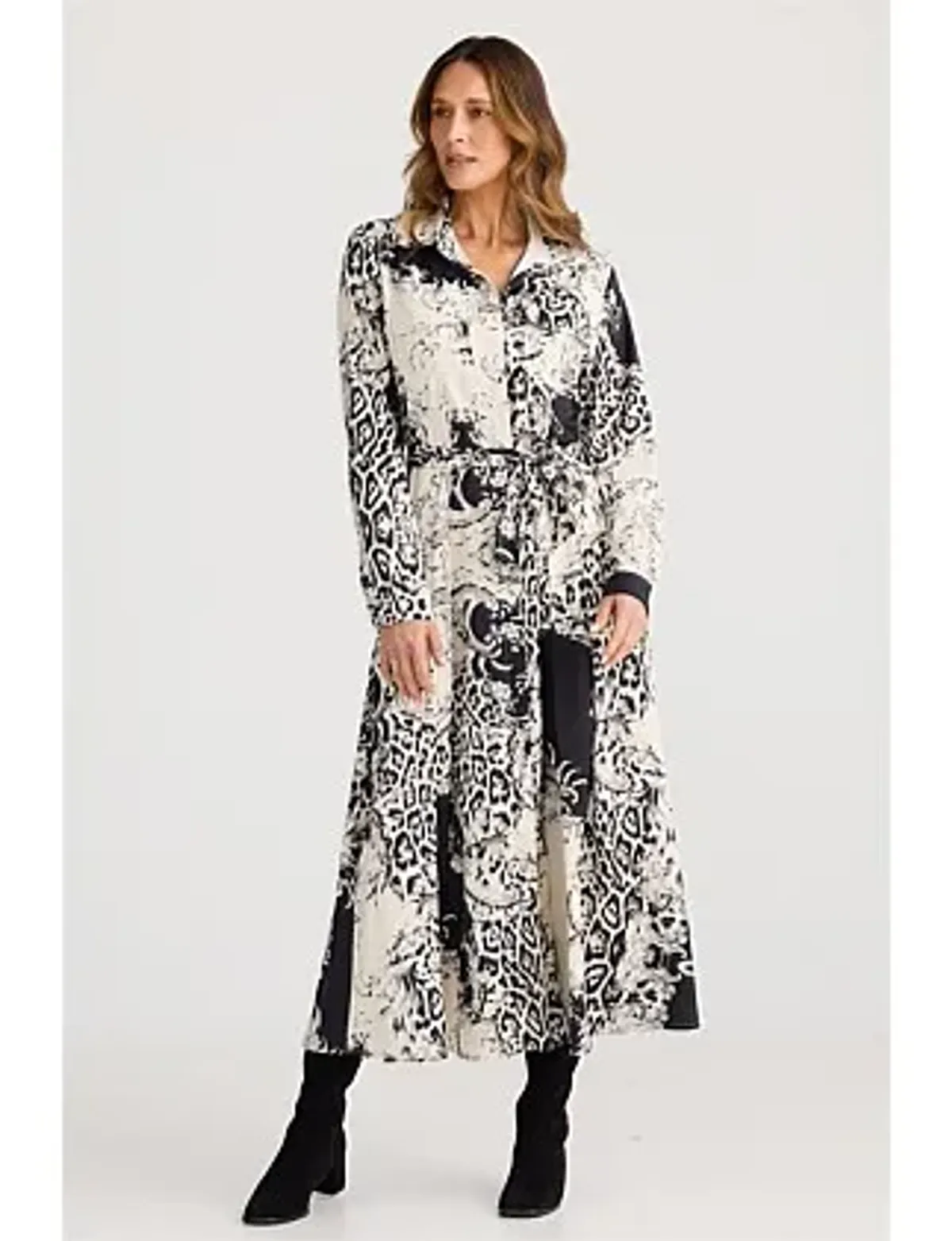 Rossellini Long Sleeve Dress - Image 1