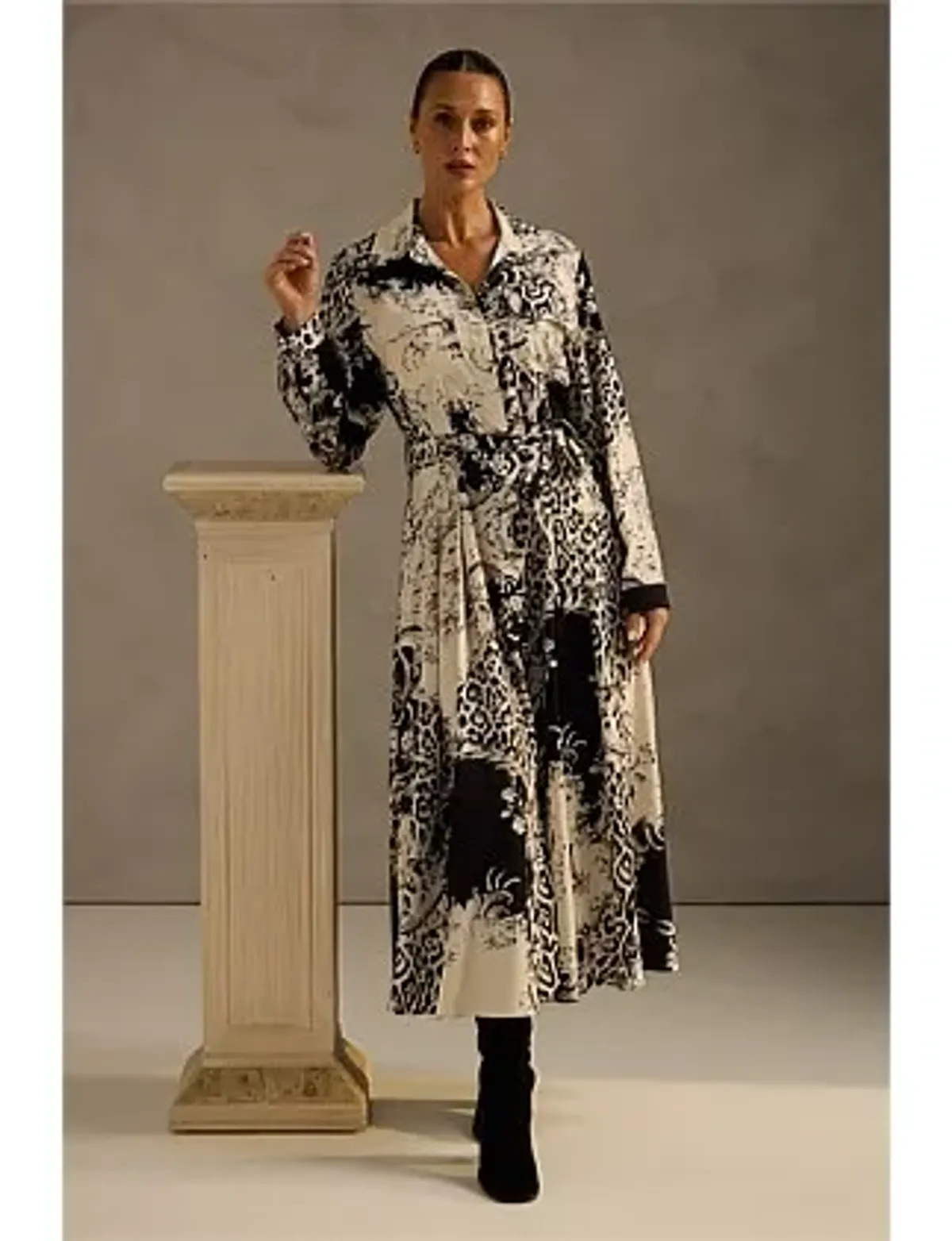 Rossellini Long Sleeve Dress - Image 2