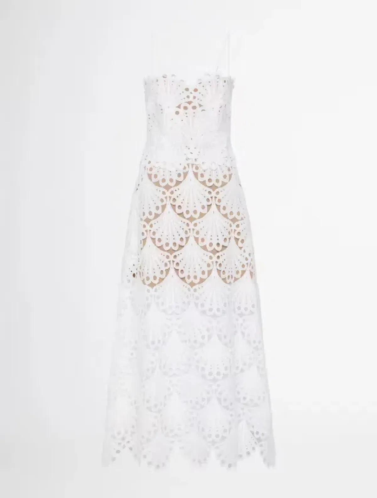 Sheike Ella Lace Maxi Dress White Size 8 / S - Image 6