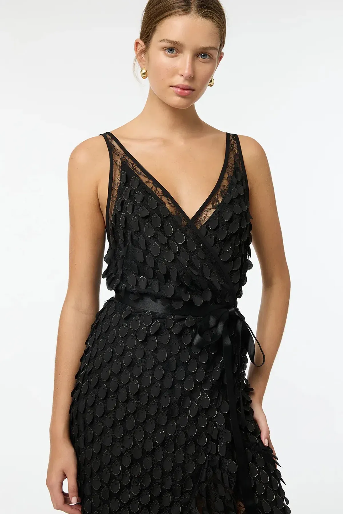 Manning Cartell Supreme Extreme Wrap Dress Black  Size 10  - Image 4