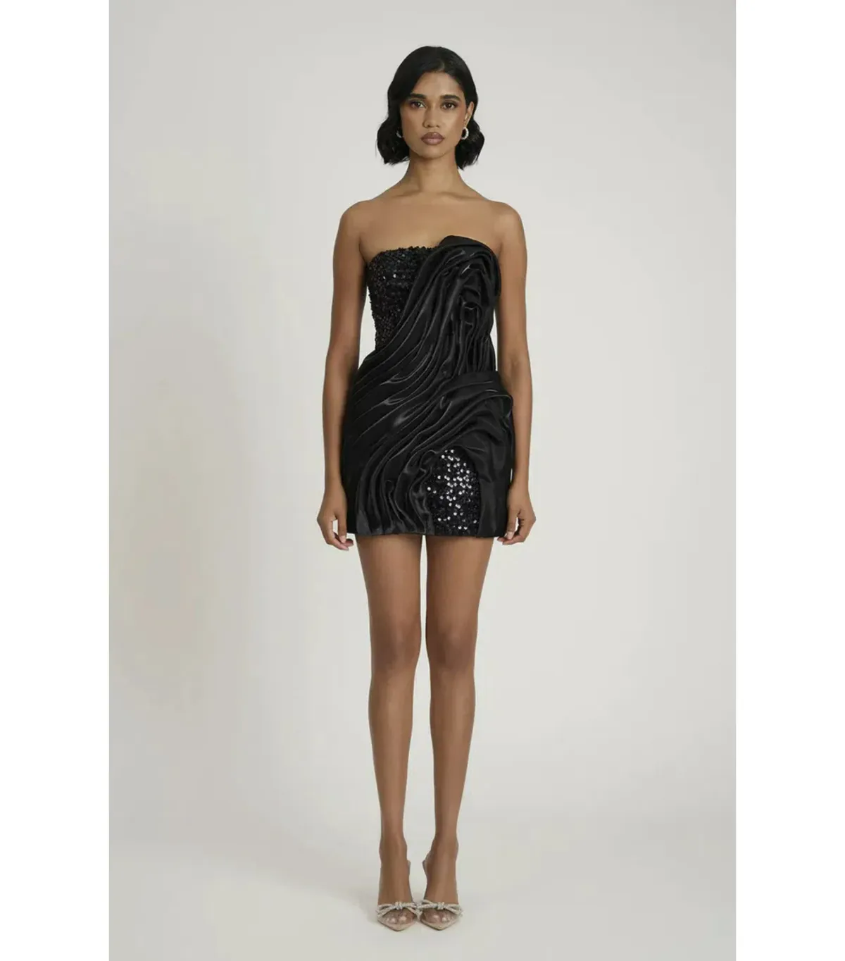 Eliya The Label Naya mini Dress Black Size XS / AU 6 - Image 1