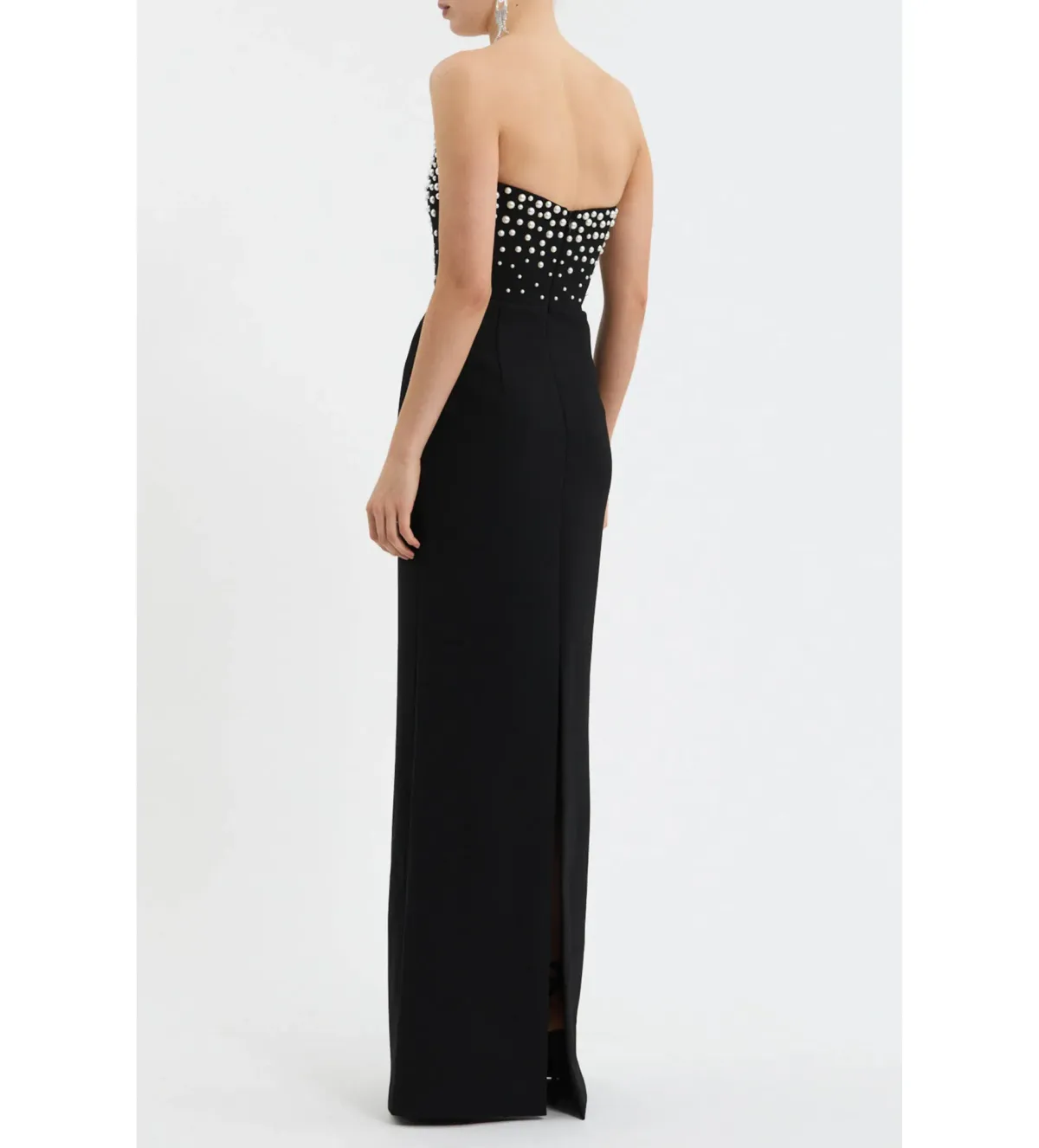 Rebecca Vallance Lynette Gown Black Size 10 - Image 3