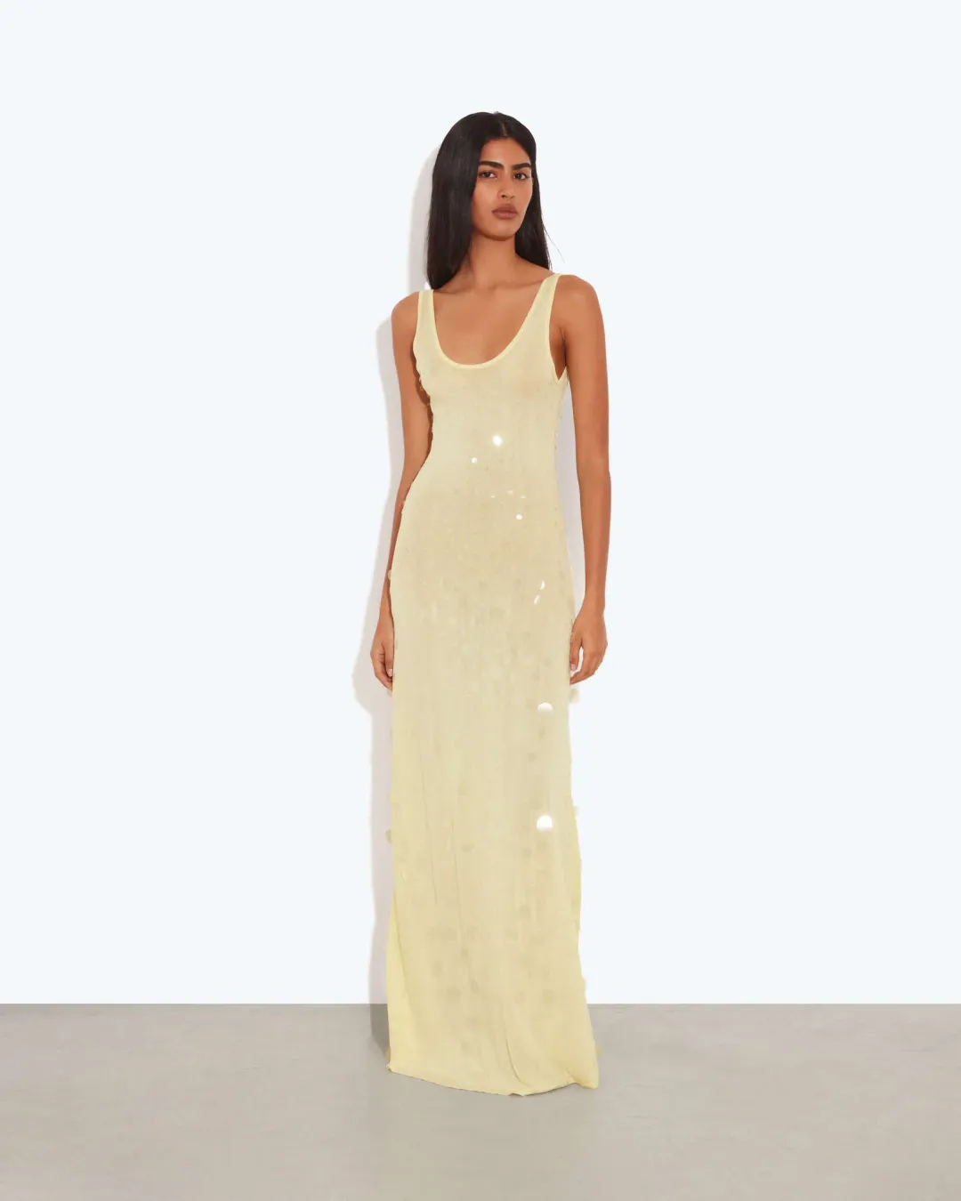 Rat & Boa Angelita Maxi Dress Yellow Size XXS / AU 4 for rent on The Volte - main image