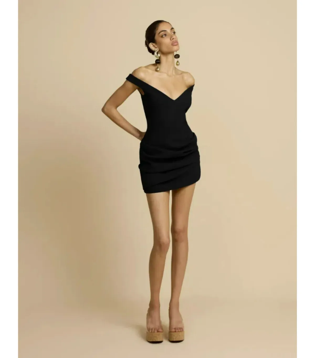 Arcina Ori Avery Mini Dress Black Size S / AU 8 - Image 1