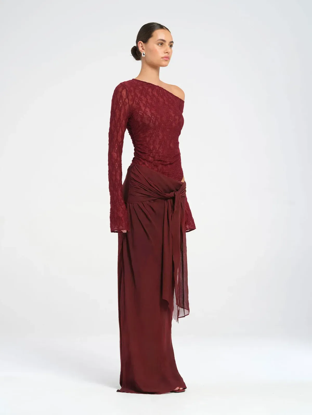 Benni Nova Maxi Dress Red Size AU 8  - Image 2