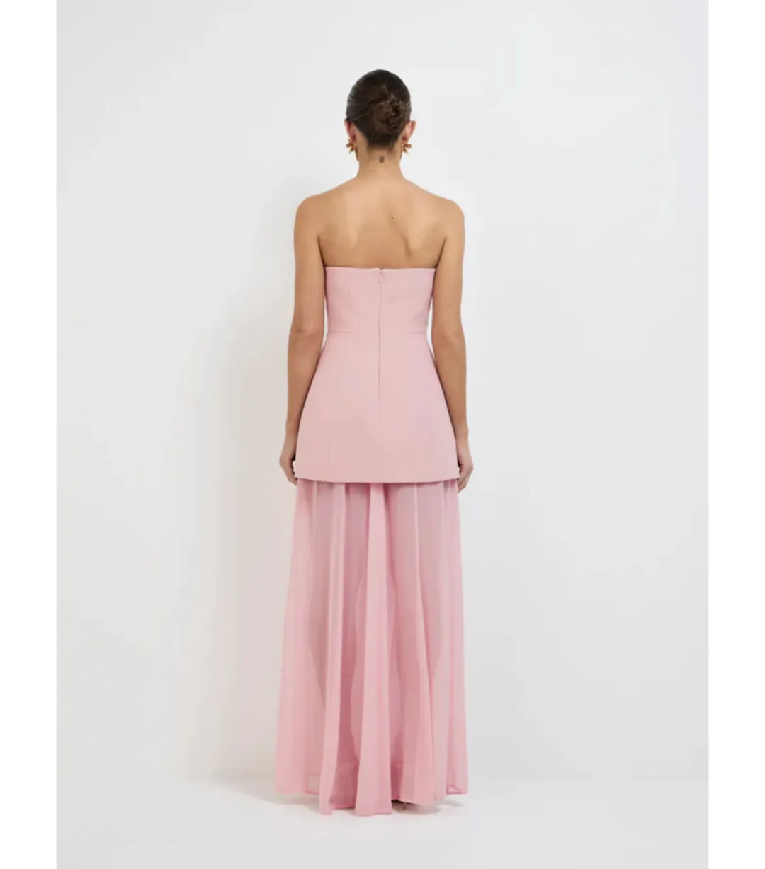 Sheike Marissa Maxi Dress Pink Size AU 16 for rent on The Volte - main image
