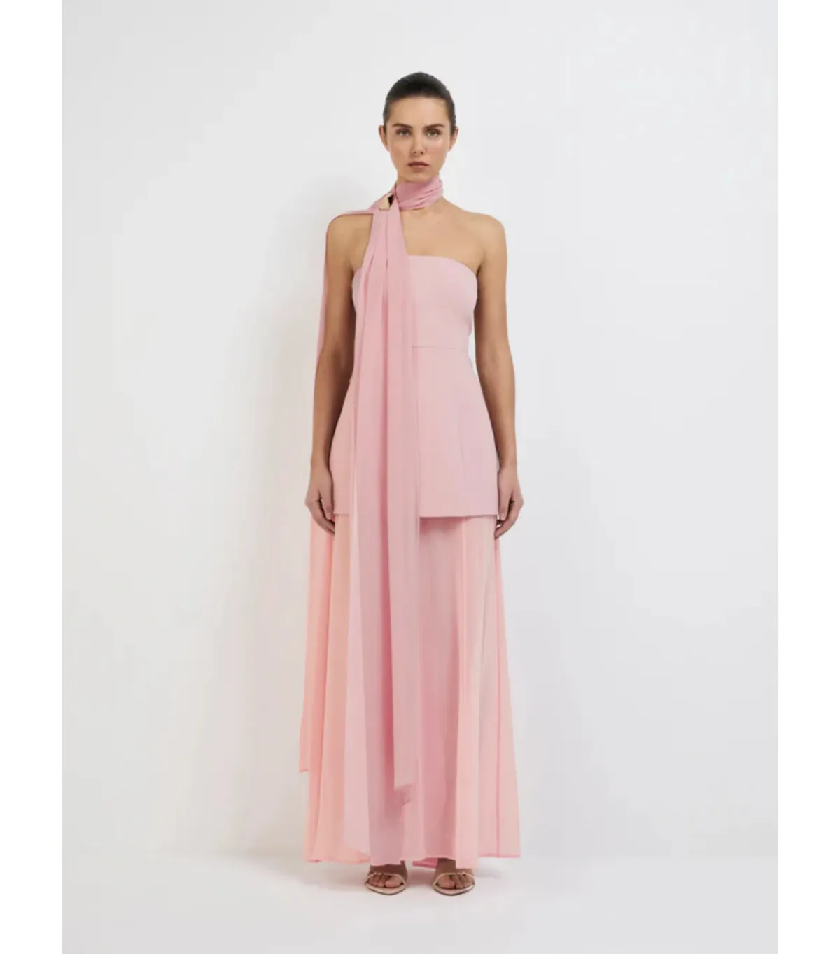 Sheike Marissa Maxi Dress Pink Size AU 16 - Image 4