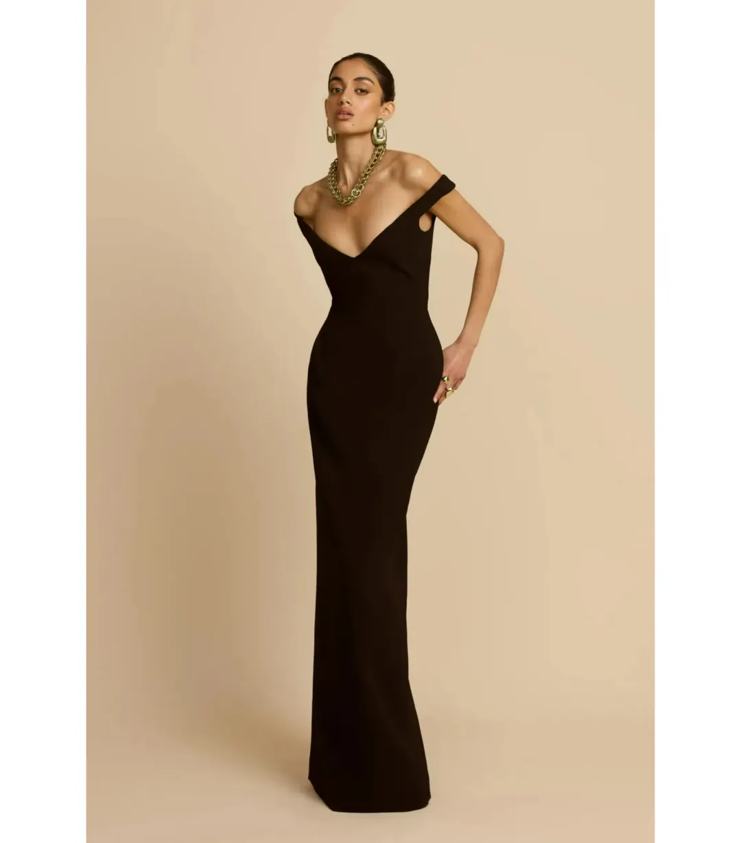 Arcina Ori Ellery Maxi Dress Black Size XS / AU 6 for rent on The Volte - main image