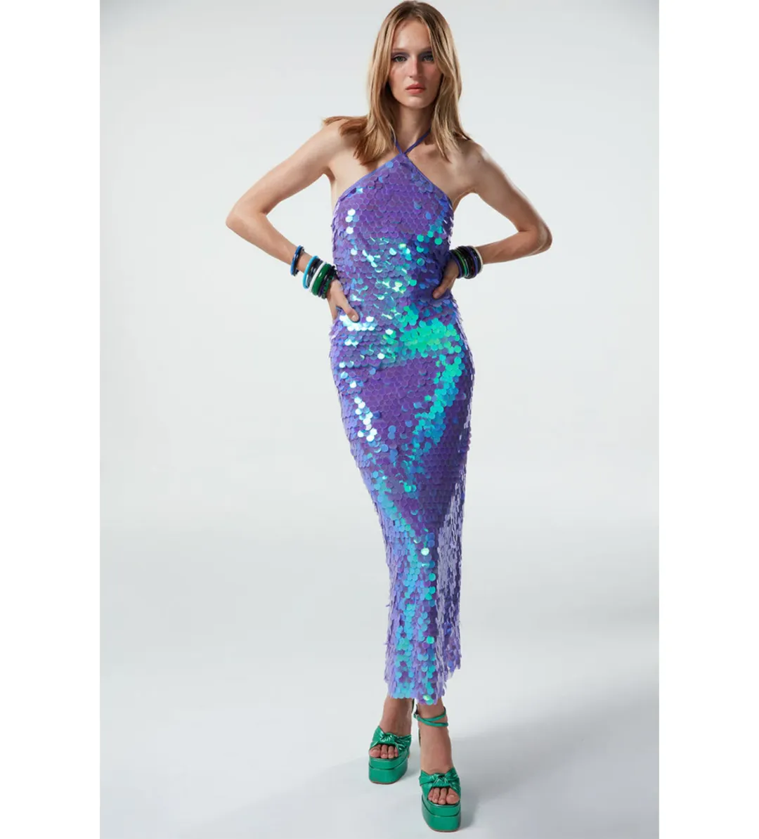 New Arrivals Blanca Es Paradis Dress Lilac Size 36/ US 4 / AU 8 for rent on The Volte - main image