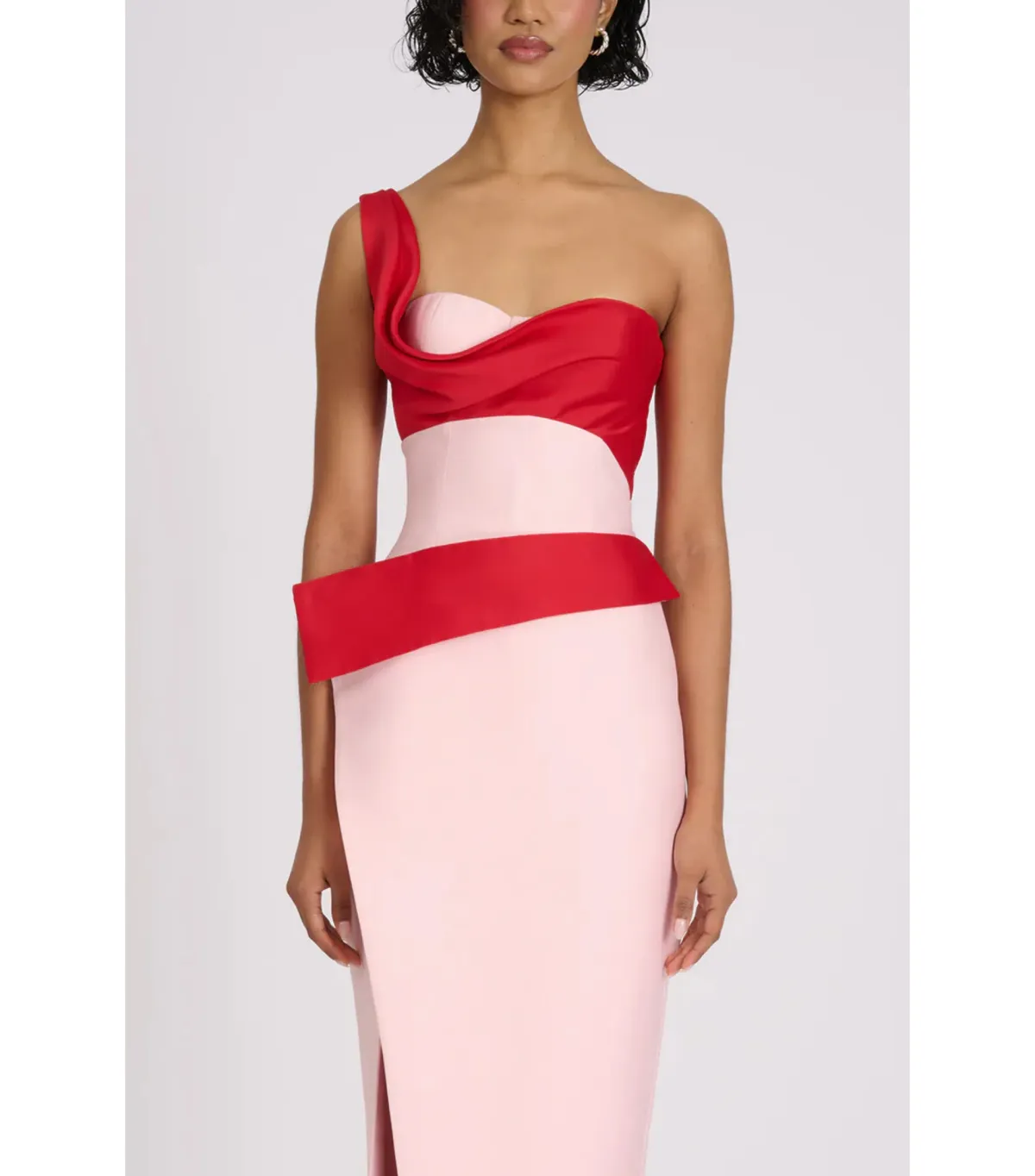 Eliya The Label The Cartia Dress Pink/Red Size AU 8 - Image 2