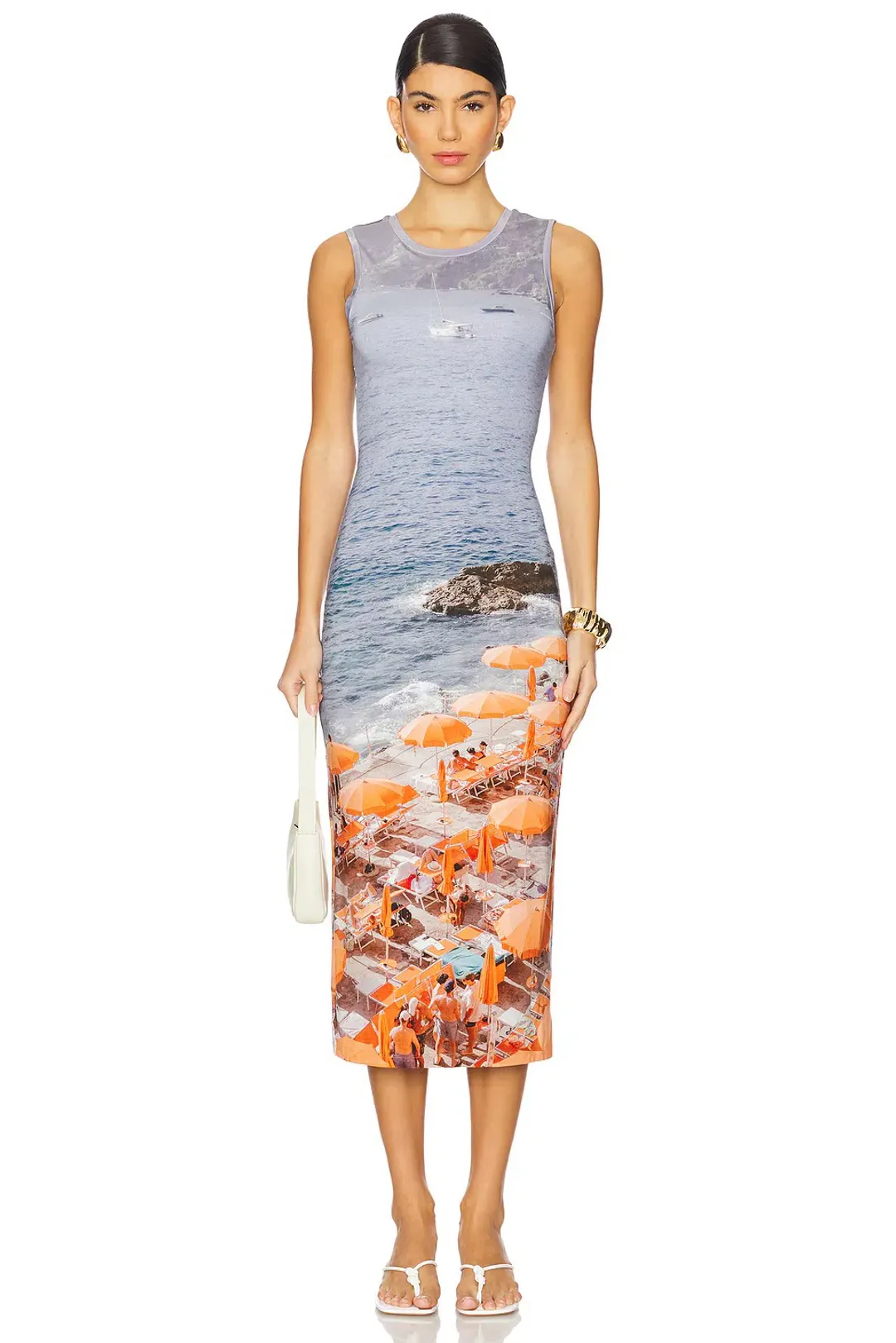 Roame | Theodore Dress in Zest for rent on The Volte - main image