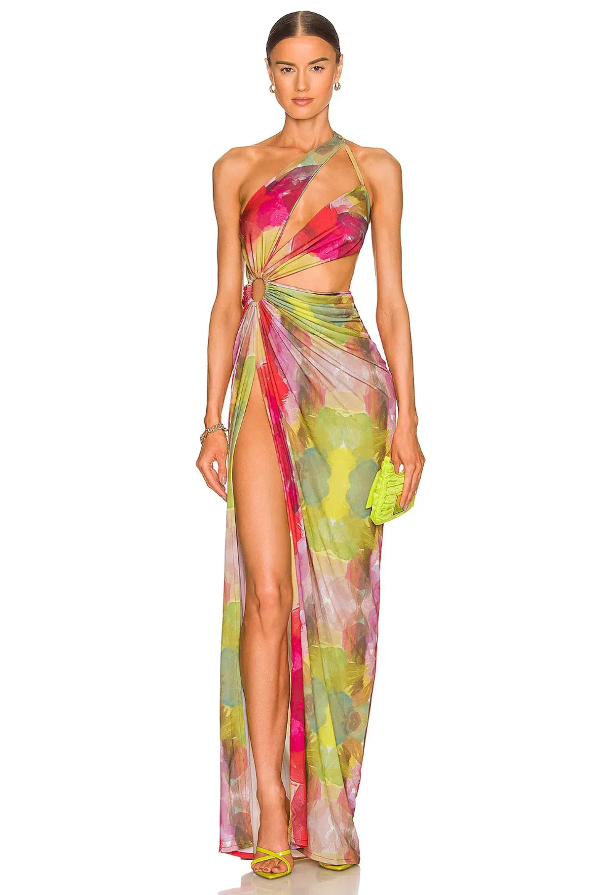 Mahala Dress in Pink Multi - J.Angelique. - Image 1