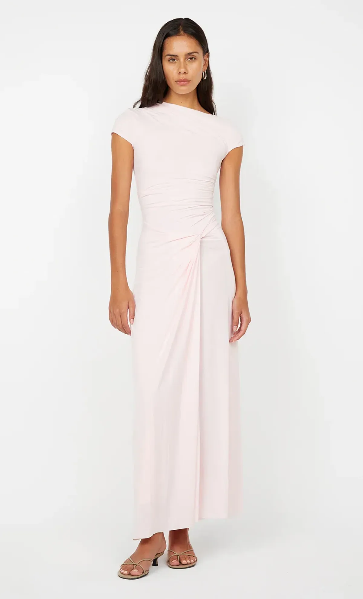 Susie Maxi Dress in ballet pink bec and bridge - Image 1
