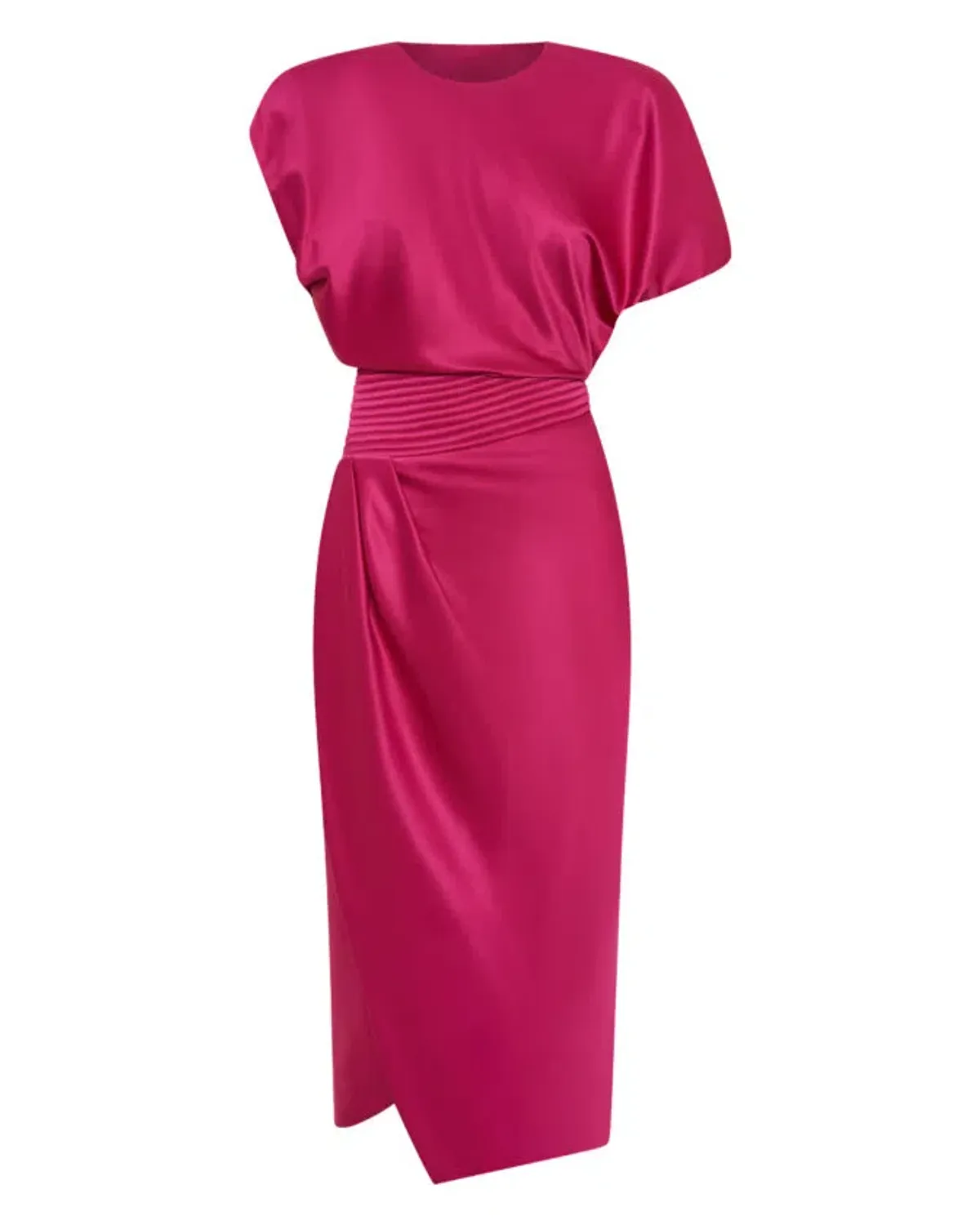 Zhivago Bondi Midi Dress Fuschia Size 12 - Image 4
