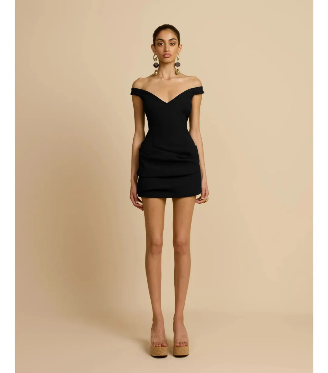 Arcina Ori Avery Mini Dress Black Size Small / AU 8 for rent on The Volte - main image