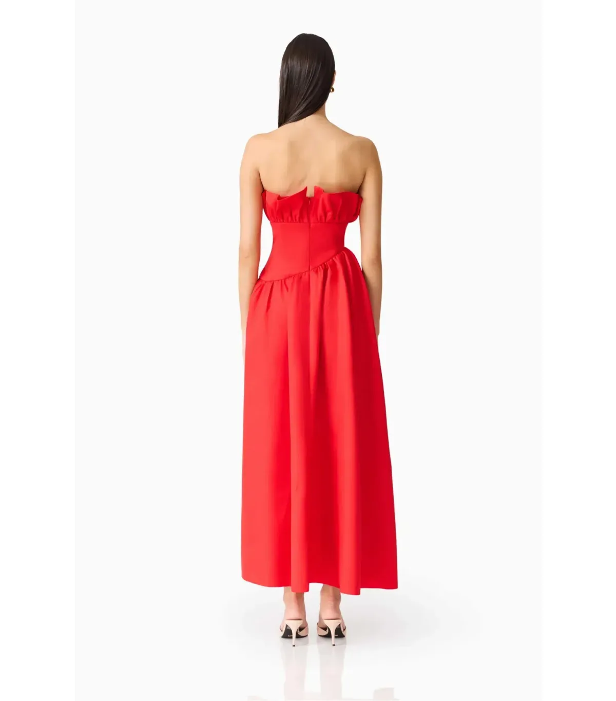  Elliatt Laurel Sleeveless Maxi Dress in Red Size Small / AU 8 - Image 3