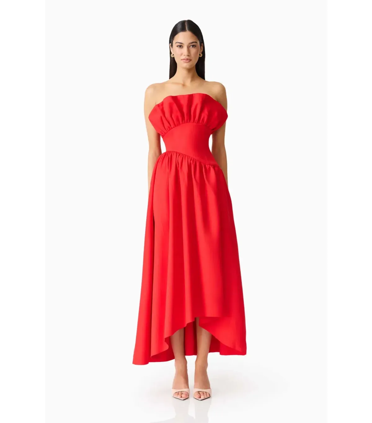  Elliatt Laurel Sleeveless Maxi Dress in Red Size Small / AU 8 - Image 1