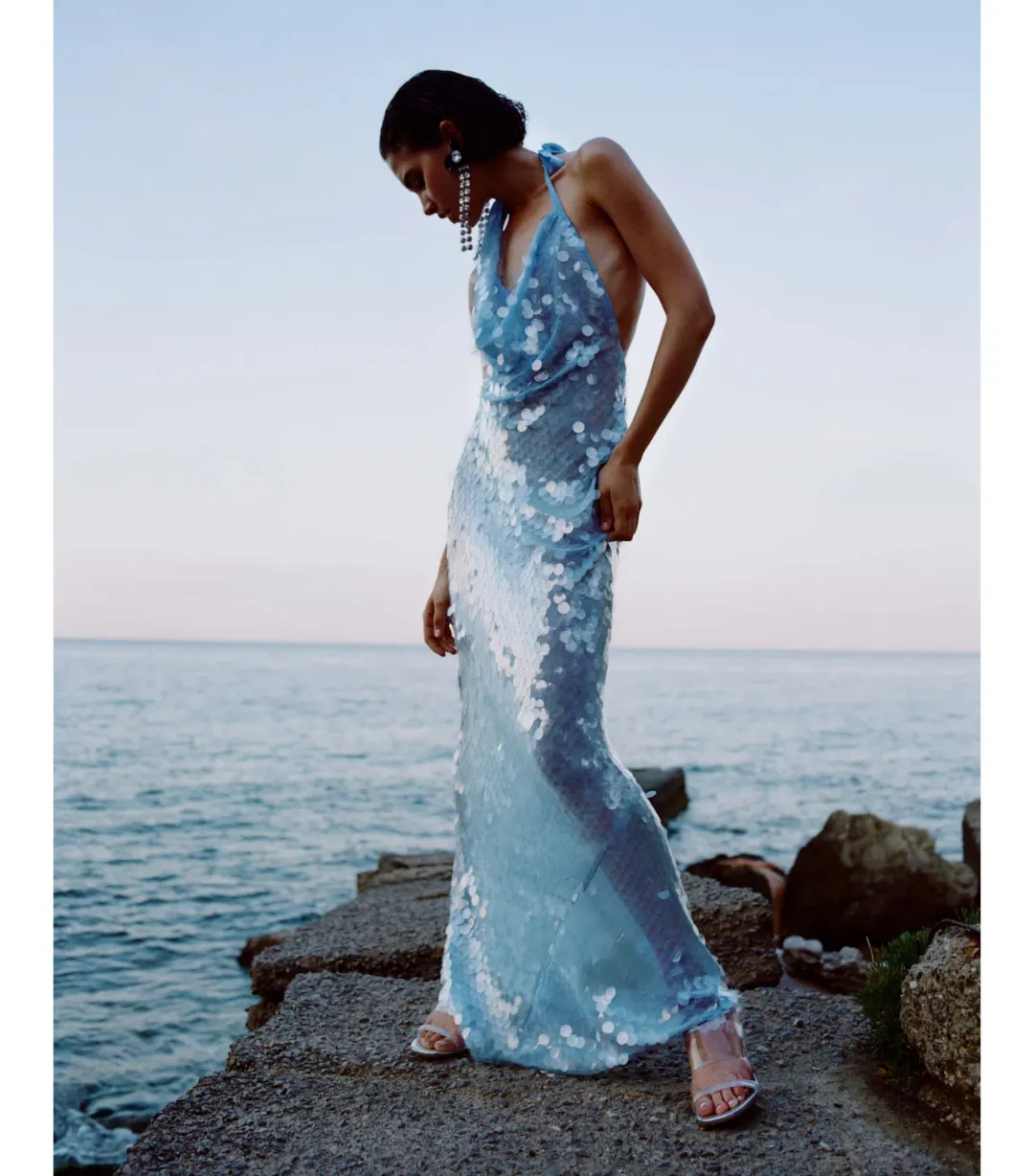 Rat & Boa Anais Maxi Dress Blue Size XS / AU 6 for rent on The Volte - main image