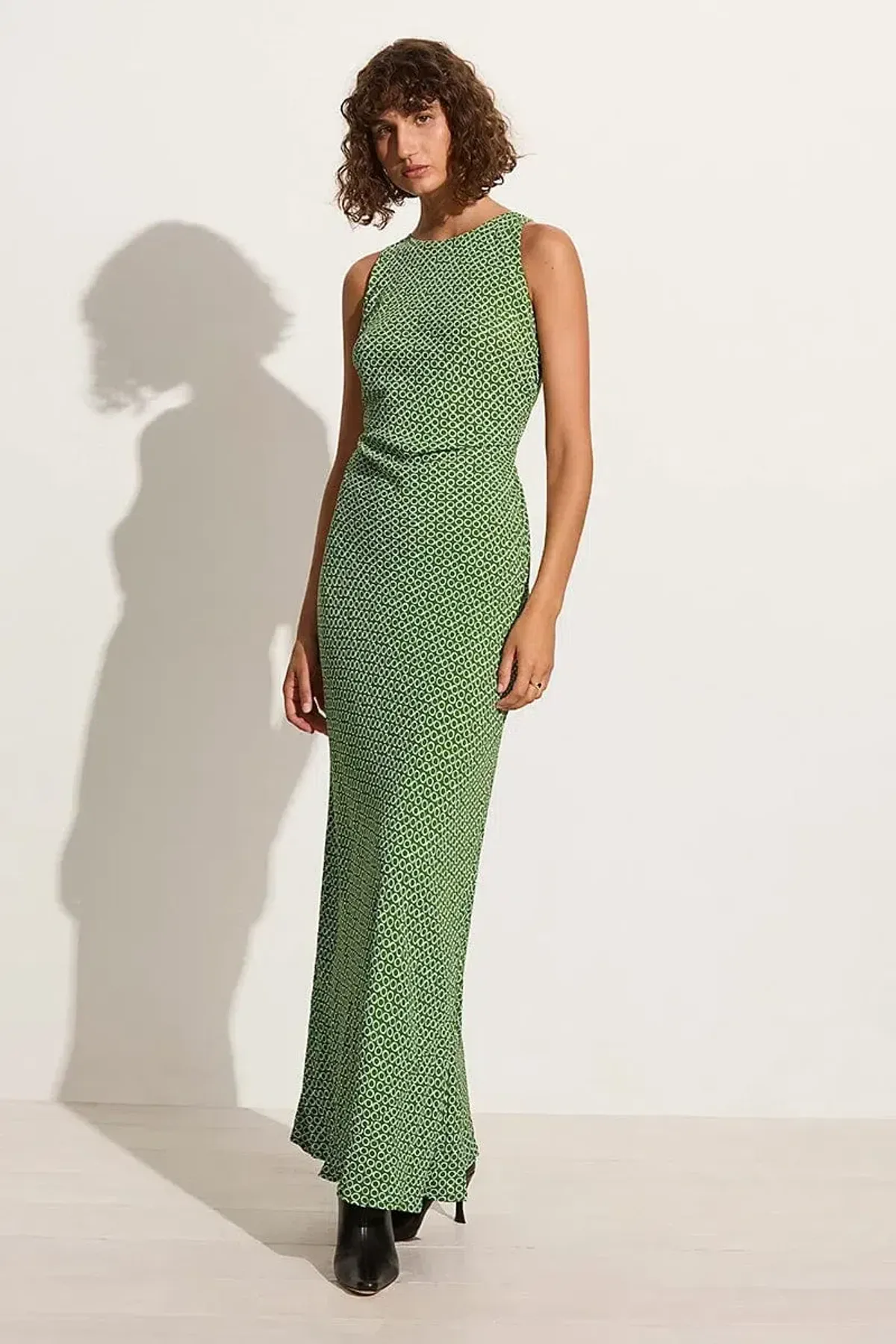 Faithfull the Brand Clementine Maxi Dress Green Size 8  - Image 1
